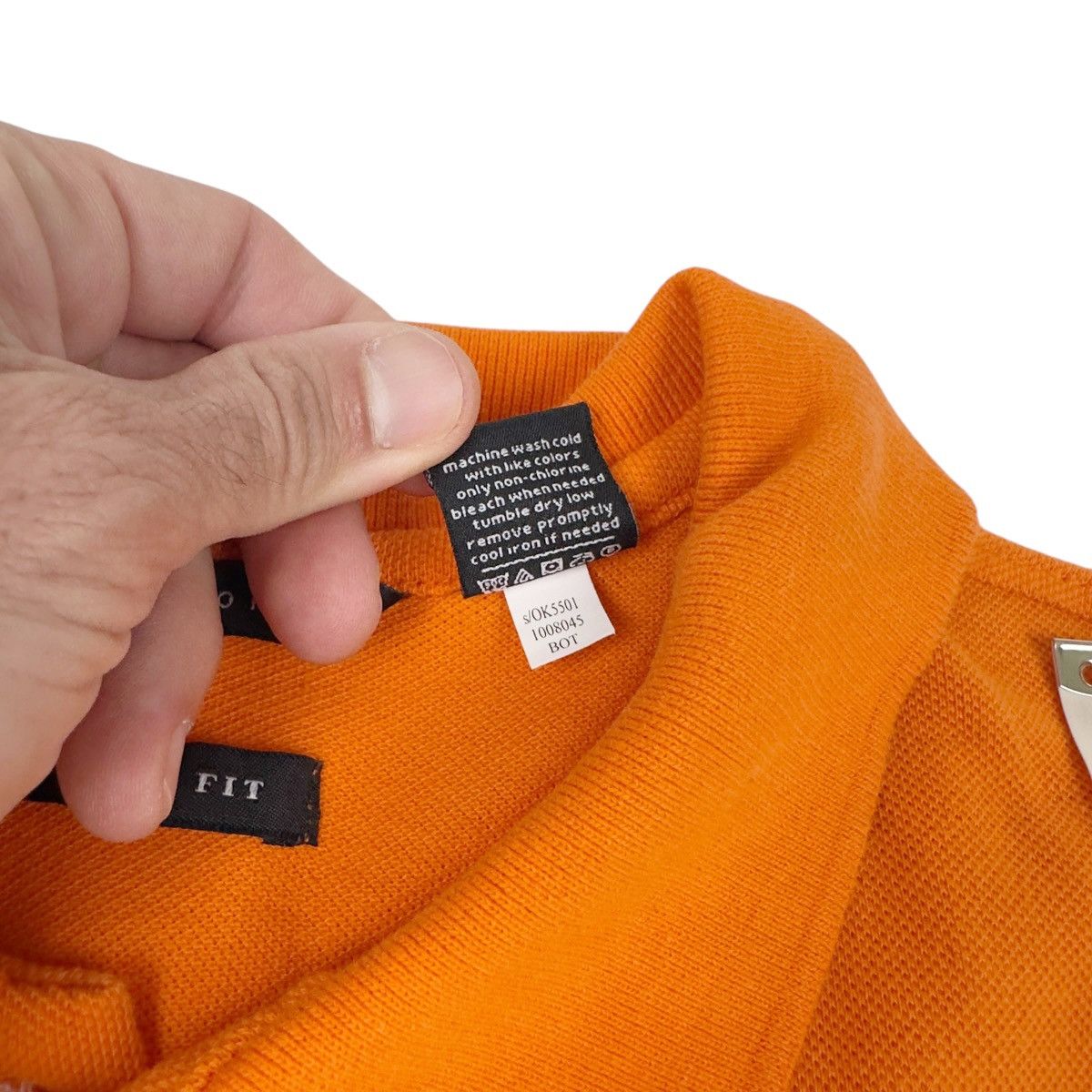 Sean John Sean John Golf Polo Shirt Orange Short Sleeve OG Fit Hip Hop Size US XL / EU 56 / 4 - 5 Thumbnail