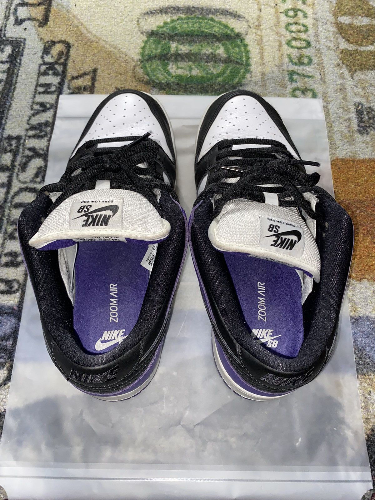 Nike Nike SB Dunk Low Court Purple Size US 10 / EU 43 - 6 Thumbnail