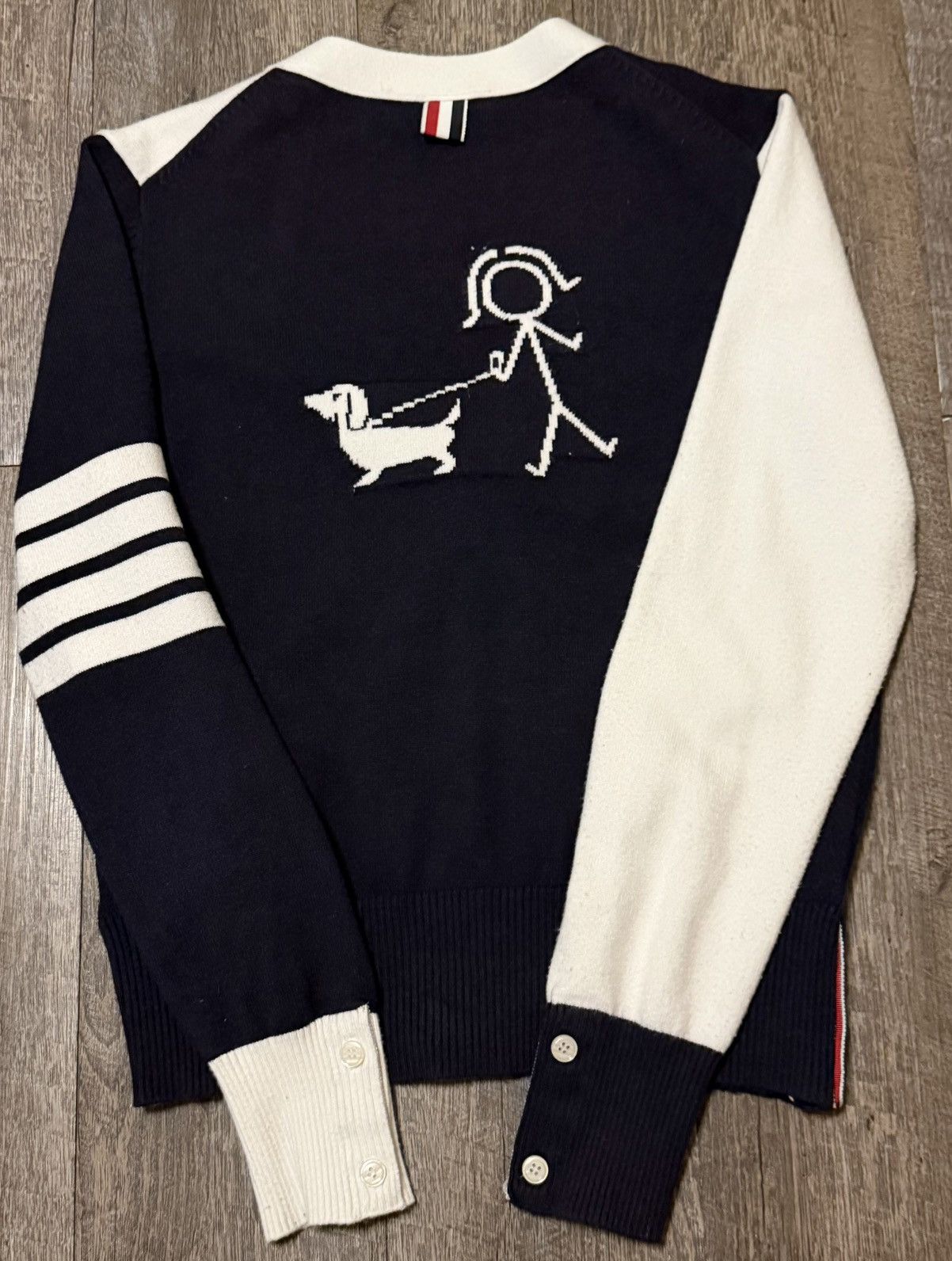Thom Browne Thom Browne Dachshund Puppy Cardigan size Medium Size M / US 6-8 / IT 42-44 - 2 Thumbnail