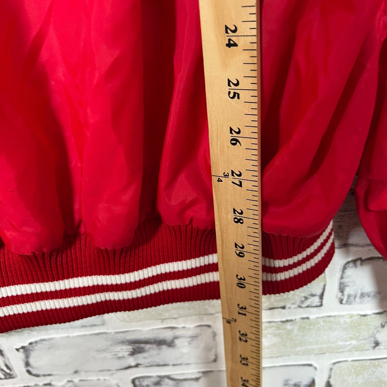 Champion Vintage Champion University of Wisconsin Badgers SatinJacket Size US XXL / EU 58 / 5 - 8 Thumbnail