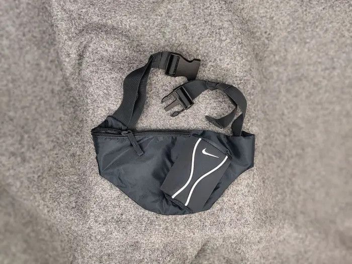 Nike Vintage 90's Nike Water Bottle Holder waist Gray bag hiking Size ONE SIZE - 1 Thumbnail