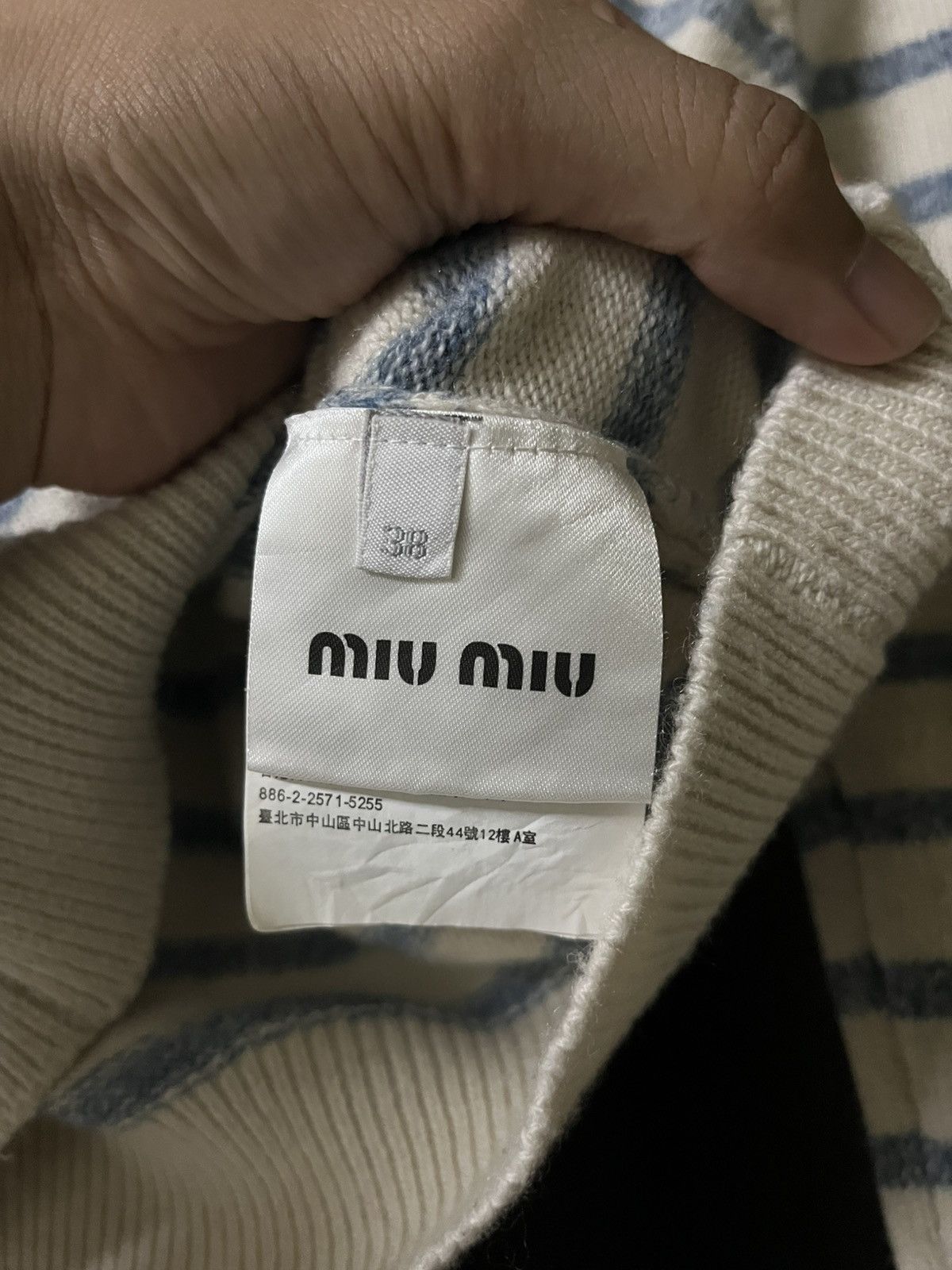 Miu Miu miu miu cardigan striped Size XS / US 0-2 / IT 36-38 - 5 Thumbnail