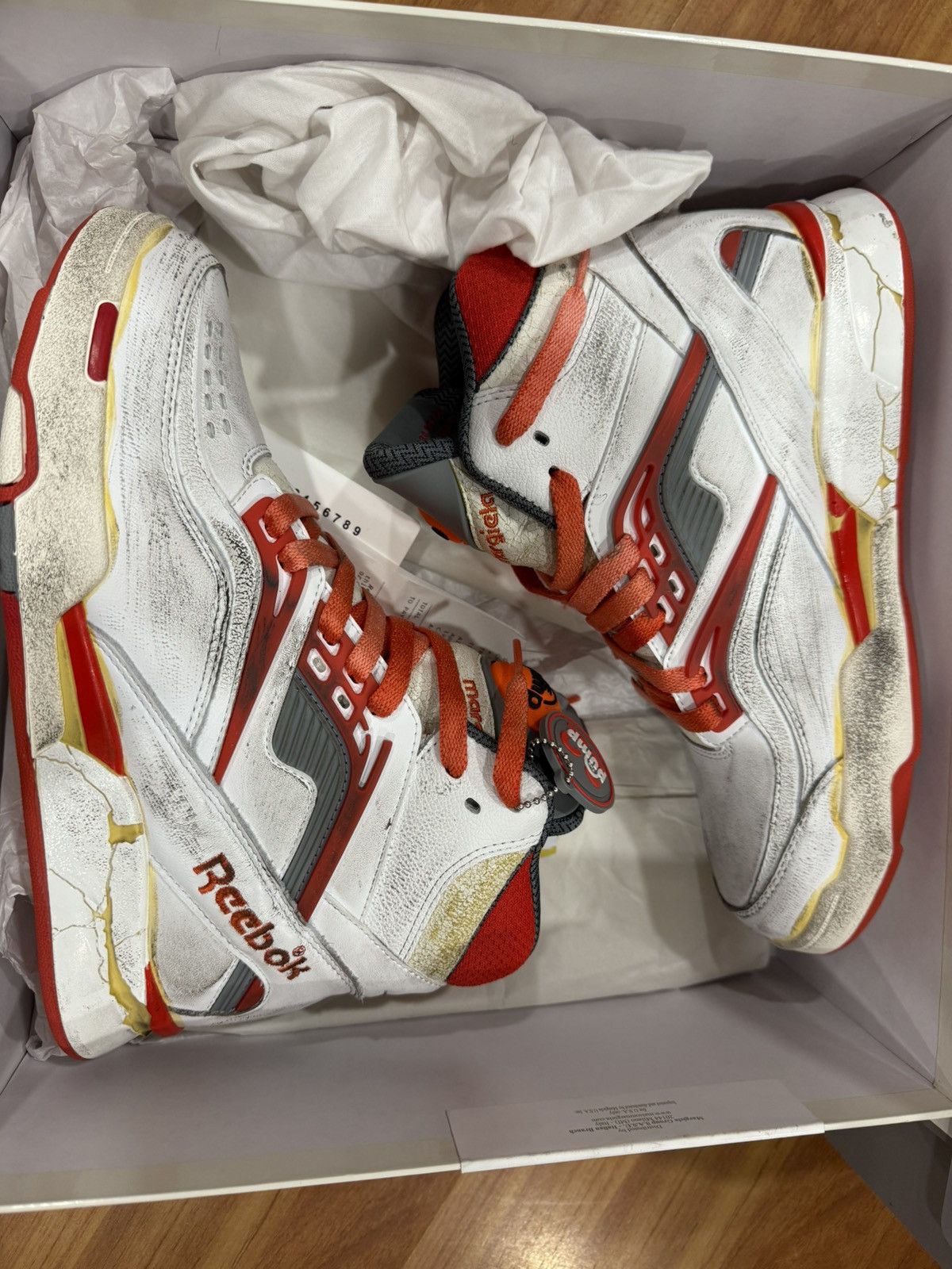 Designer × Maison Margiela × Reebok Maison Margiela Project 0 TZP DS Reebok Size US 7 / EU 40 - 3 Thumbnail