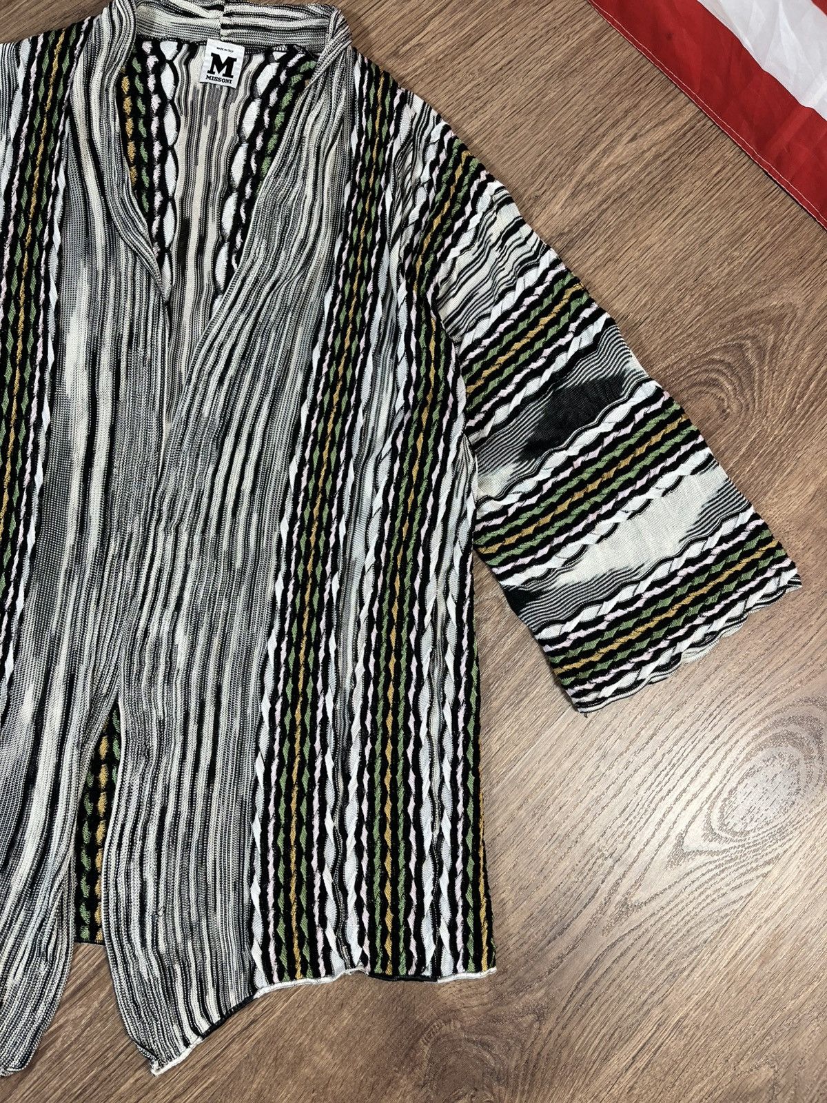 Missoni × Vintage Missoni Multicoloured Cardigan Jacket Size M / US 6-8 / IT 42-44 - 3 Thumbnail
