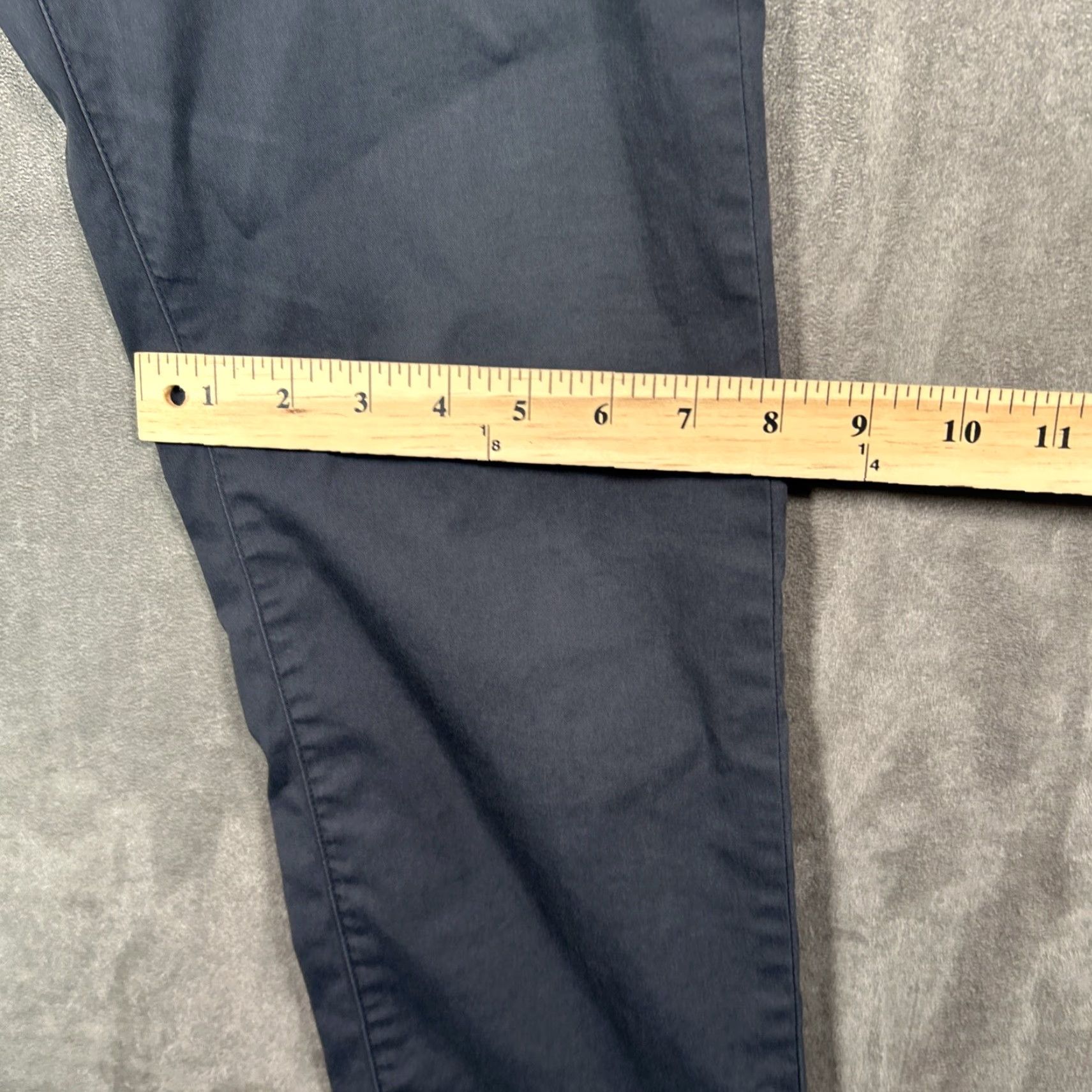 Vintage Birddogs Mens Pants 30x30 Chino Stretch Zip Pockets Dark Navy Blue 5-Pocket Regular Inseam 29 Golf Preppy Size US 30 / EU 46 - 7 Thumbnail