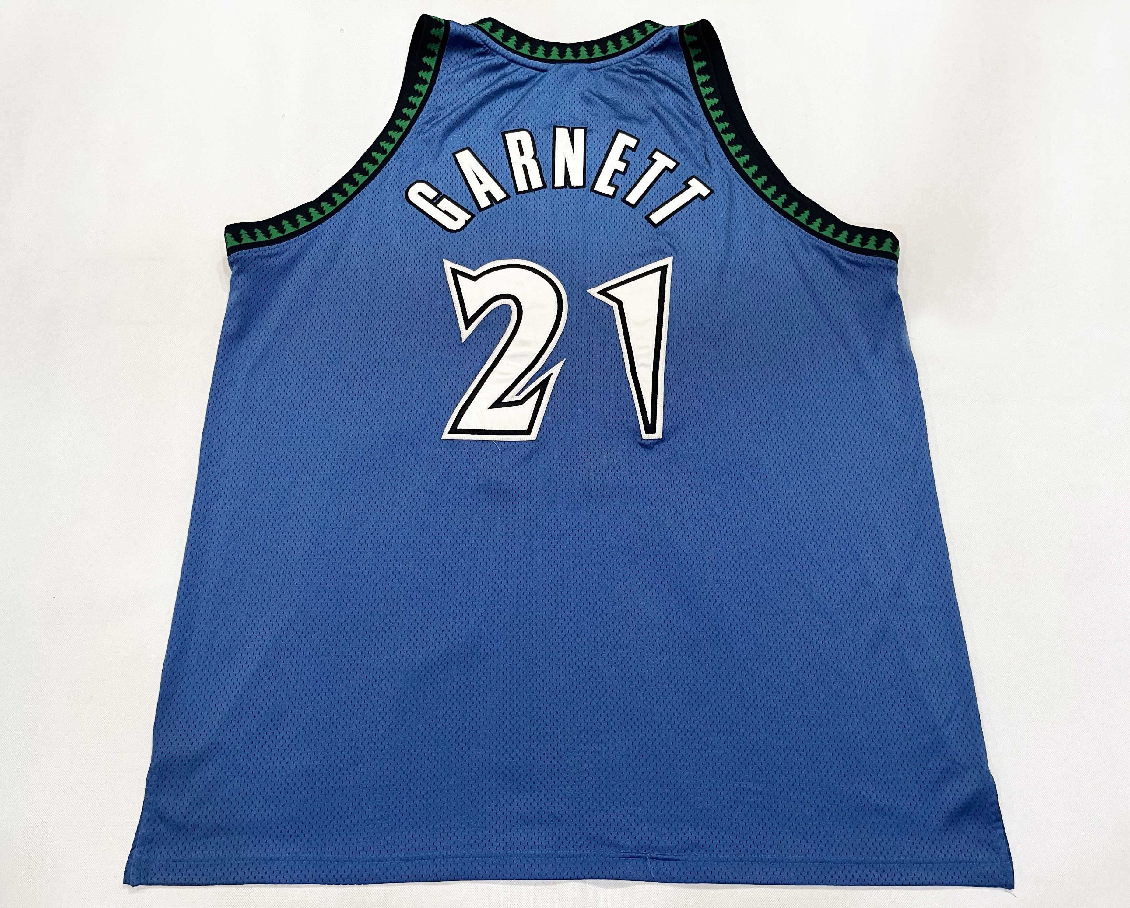 NBA × Reebok Reebok NBA Minnesota Timberwolves GARNETT #21 Jersey Size US XL / EU 56 / 4 - 4 Thumbnail