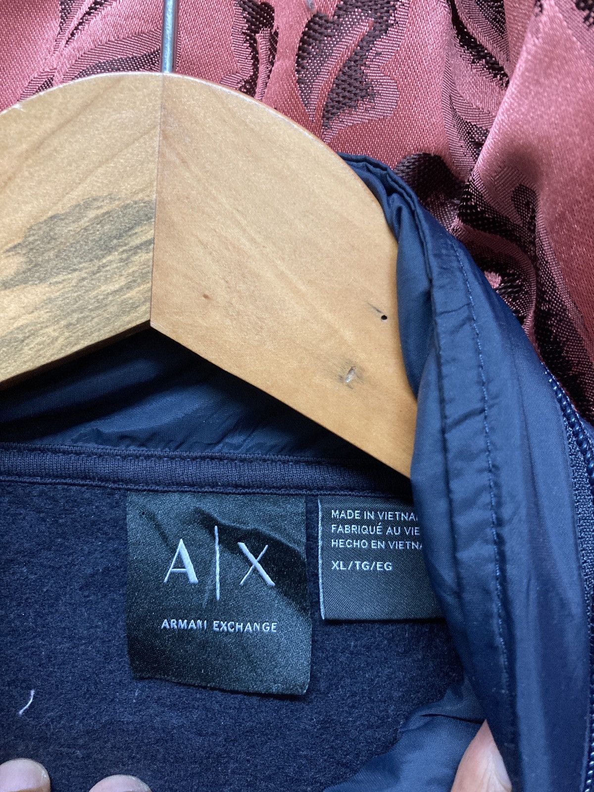 Armani Exchange × Japanese Brand Armani Exchange zipper jacket Size US XL / EU 56 / 4 - 5 Thumbnail