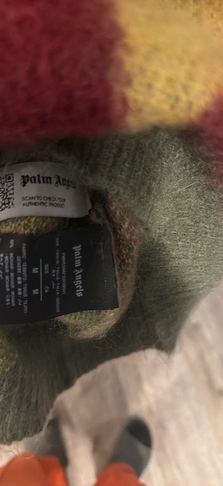 Palm Angels 🧥 Palm Angels Stars Mohair Sweater (Size MED) – SOLD OUT 🔥 Size US M / EU 48-50 / 2 - 6 Thumbnail