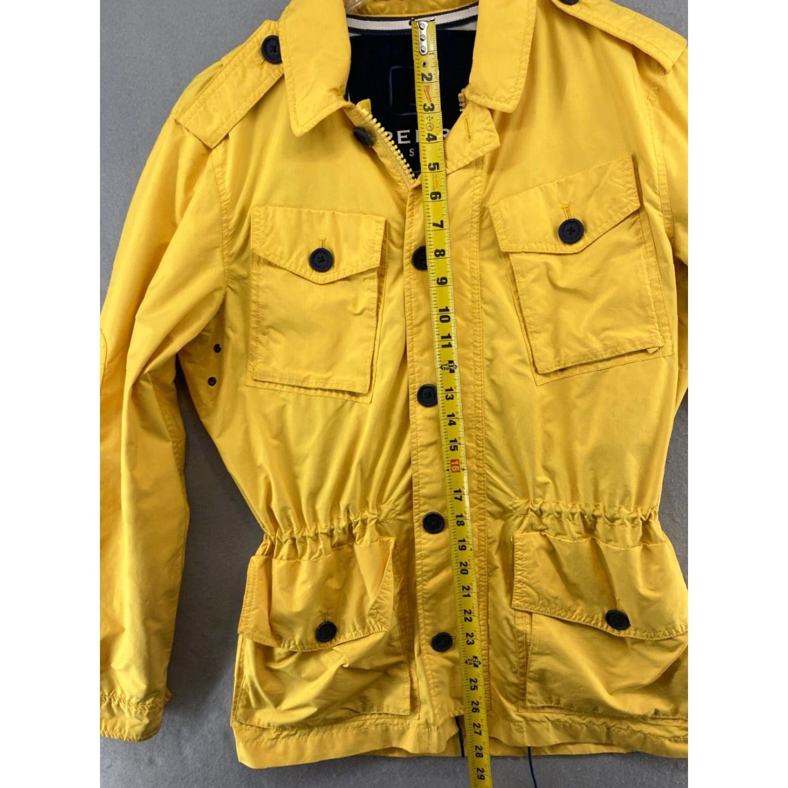 Sperry Sperry Top Sider Jacket Mens M Yellow Nautical Boating Cargo Size US M / EU 48-50 / 2 - 3 Thumbnail