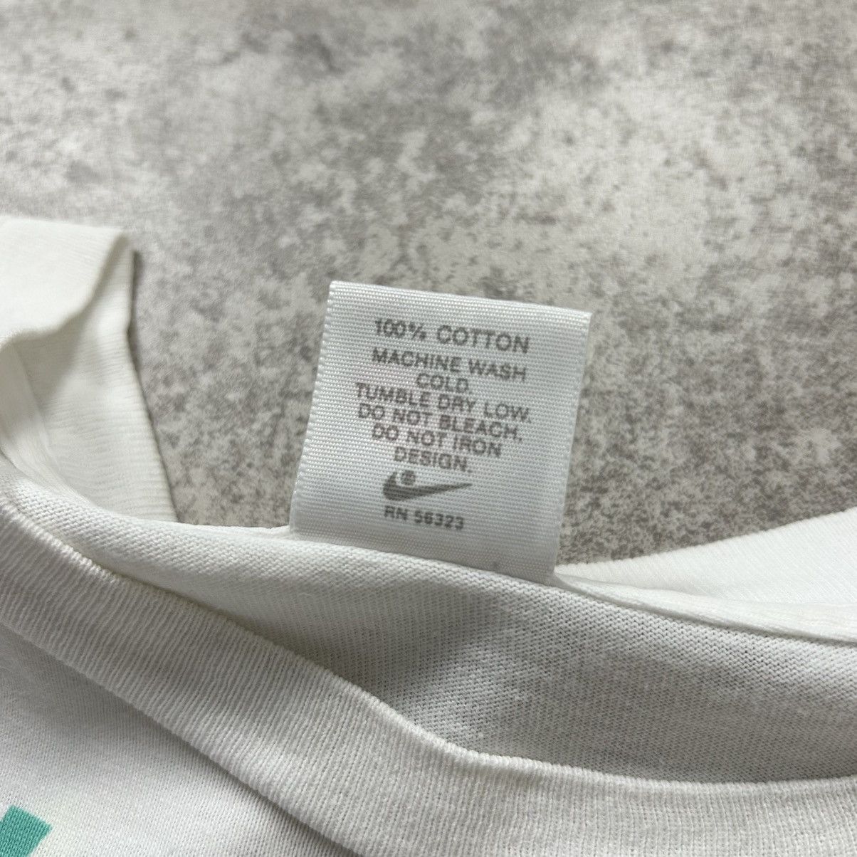 Nike × Vintage RARE VTG 90s NIKE ANDRE AGASSI TENNIS T-SHIRT SHORT LENGTH Size US M / EU 48-50 / 2 - 6 Thumbnail
