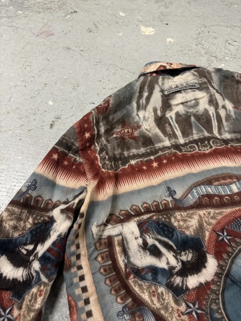 Jean Paul Gaultier × Vintage 1990s Jean Paul Gaultier Native American Indian Contemporary Shirt Size XS / US 0-2 / IT 36-38 - 4 Thumbnail