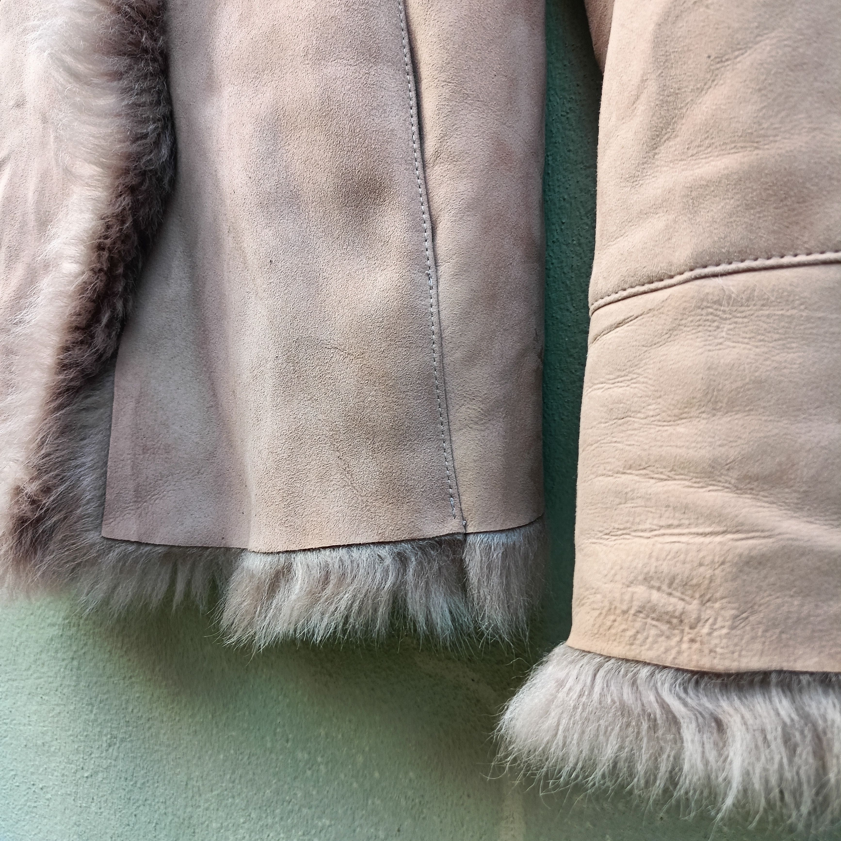 Designer Sheep Skin Fur Jacket Size M / US 6-8 / IT 42-44 - 9 Thumbnail
