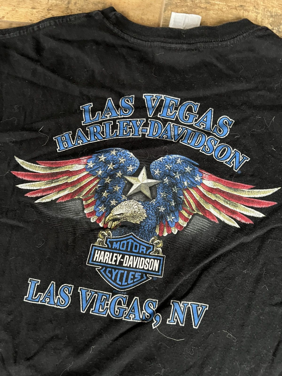Harley Davidson × Vintage Harley davidson, M, T-shirt, moto Las Vegas nv tee Tis Size US L / EU 52-54 / 3 - 2 Thumbnail