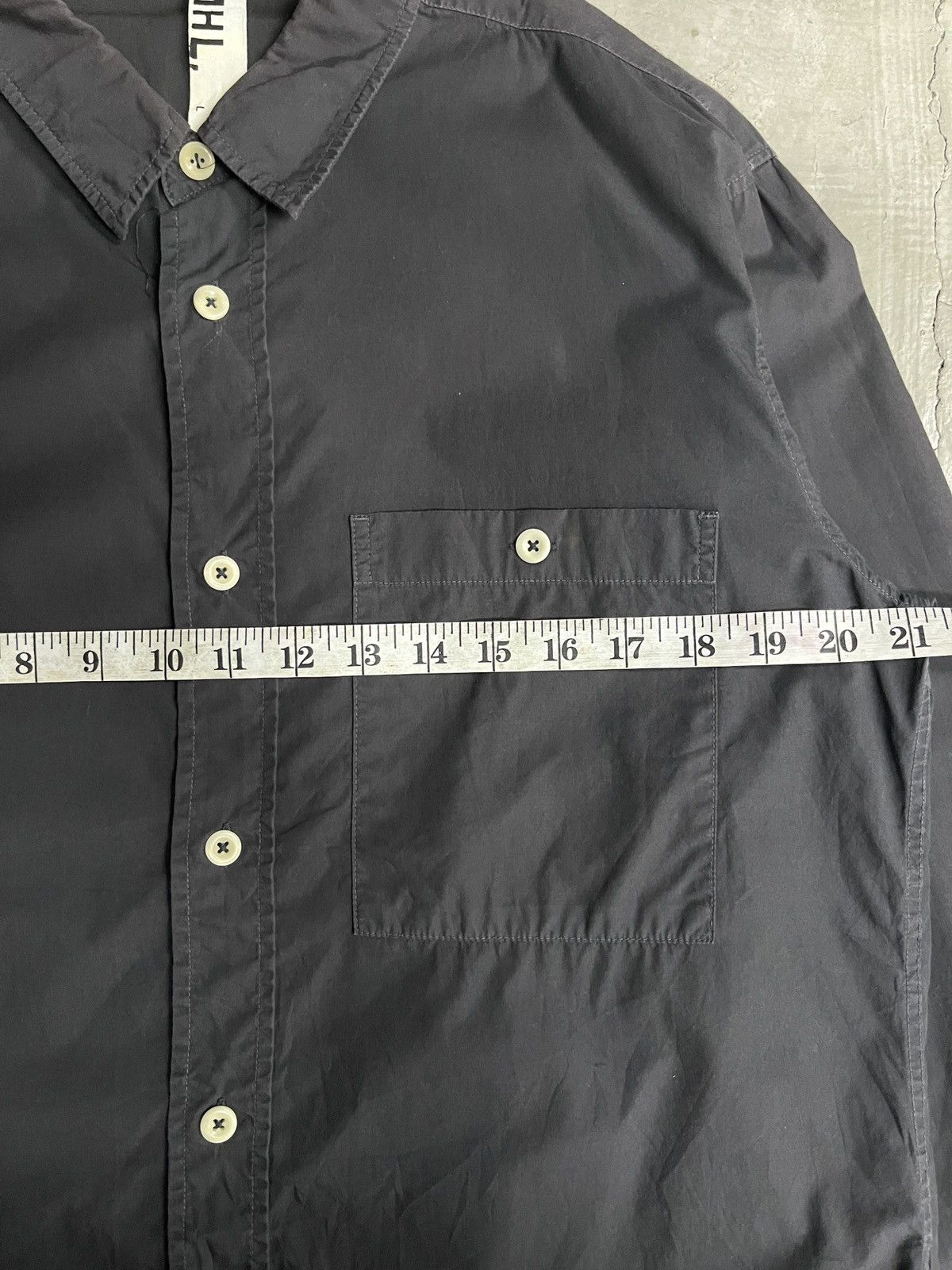 Margaret Howell MHL Black Button Up Shirt Size US L / EU 52-54 / 3 - 4 Thumbnail