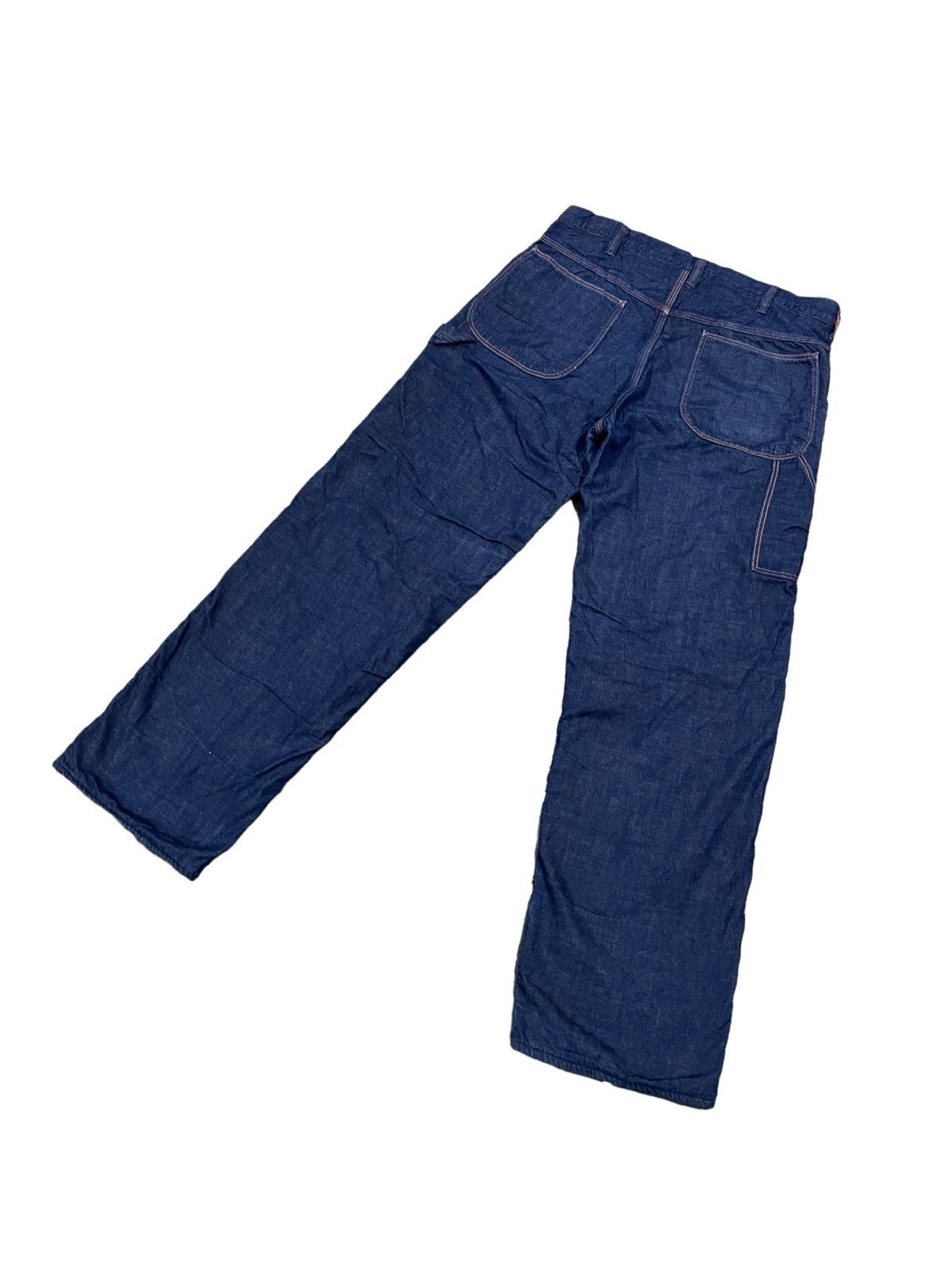 Japanese Brand Orslow Carpenter Blanket Lining Pants Size US 34 / EU 50 - 14 Thumbnail