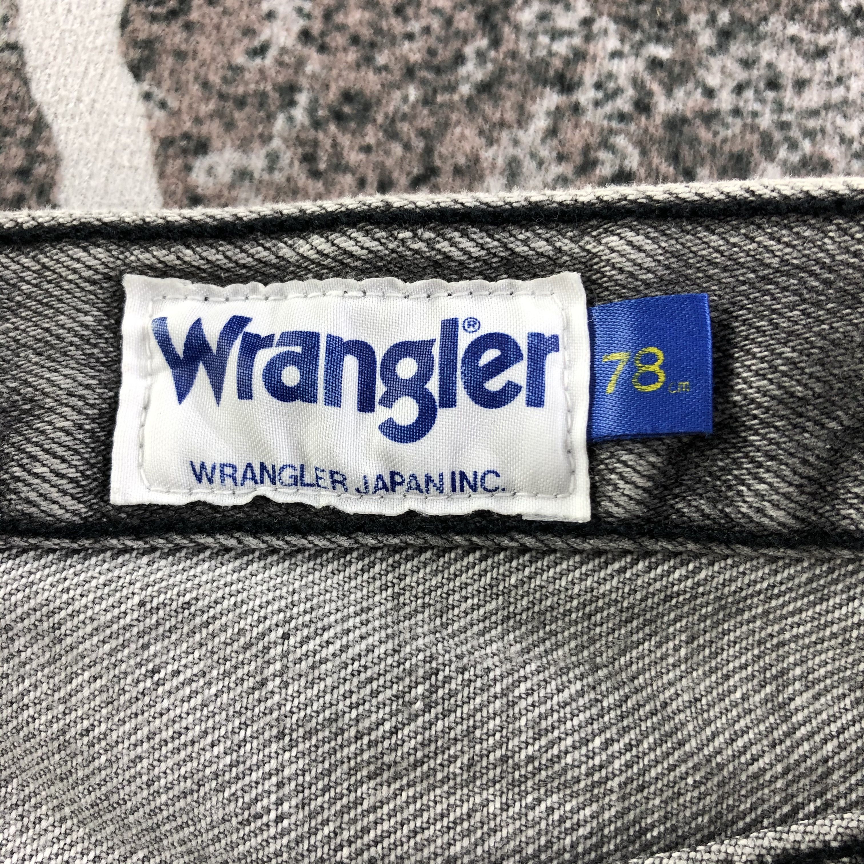 Vintage Vintage Wrangler Jeans Faded Gray Denim KJ1633 Size US 29 - 8 Thumbnail