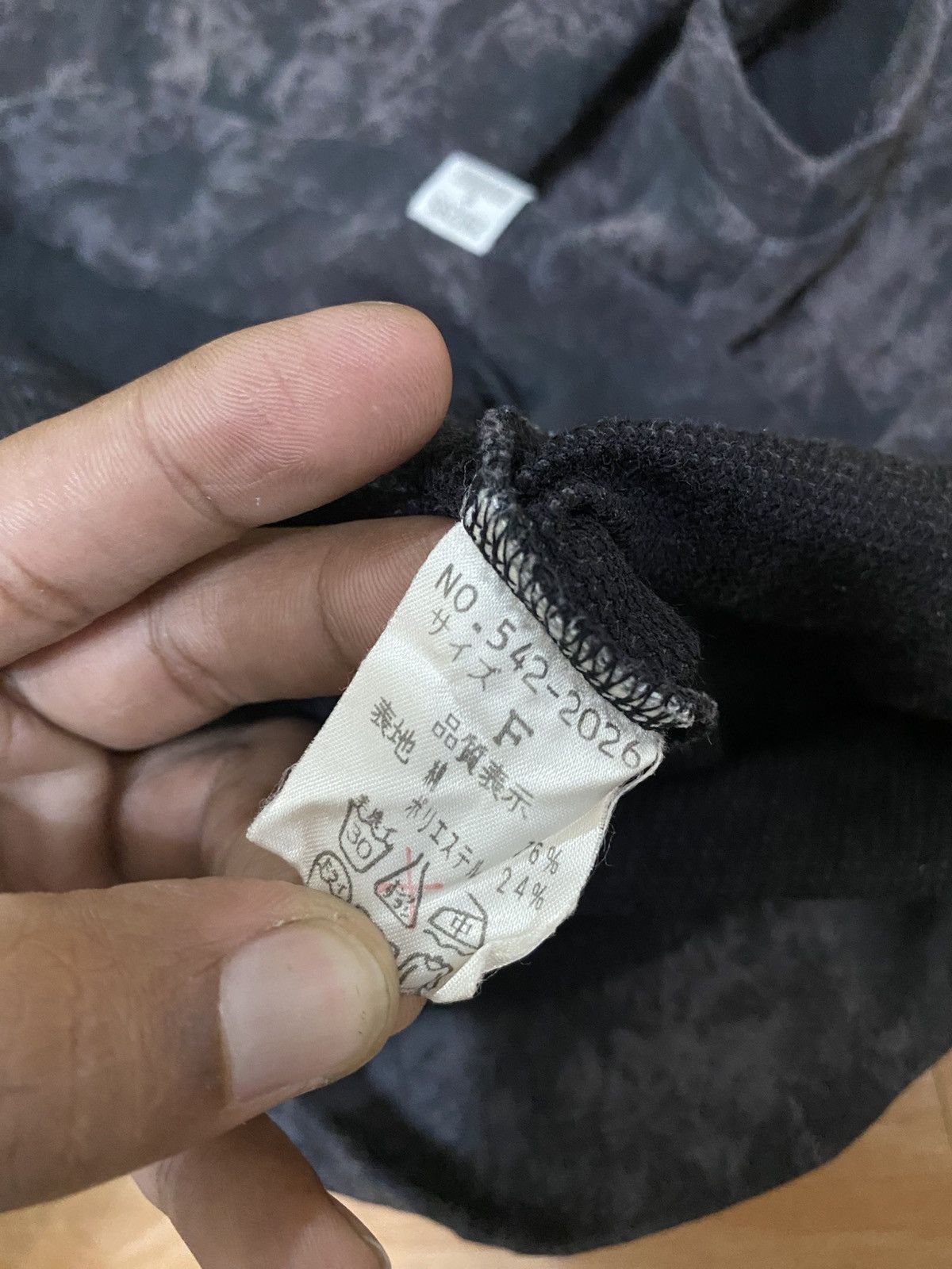 291295=Homme Japanese brand 291295 = homme short sleeve hoodie Size US S / EU 44-46 / 1 - 10 Thumbnail