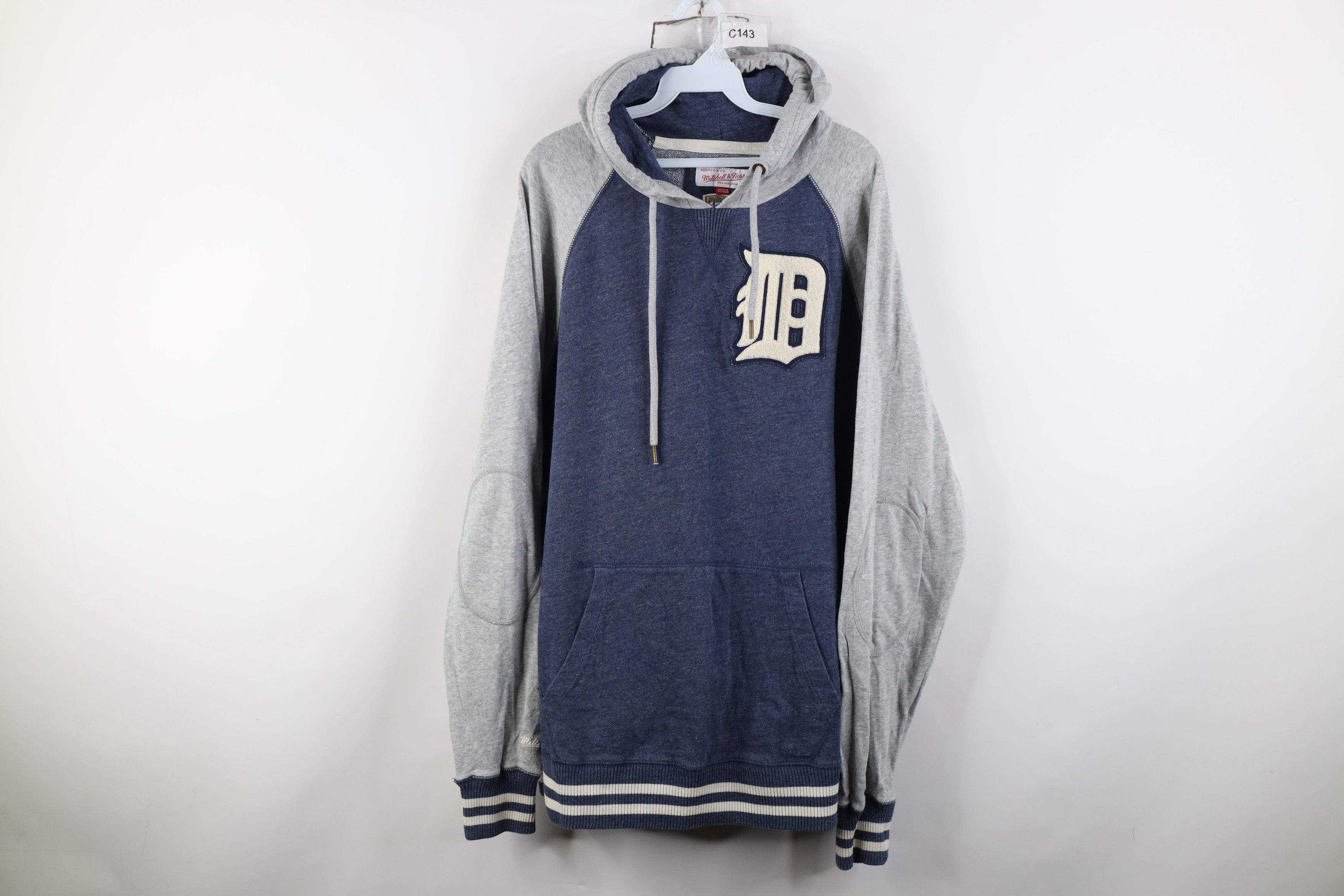 Mitchell & Ness Mitchell & Ness Cooperstown D Patch Detroit Tigers Hoodie Size US XXL / EU 58 / 5 - 1 Thumbnail