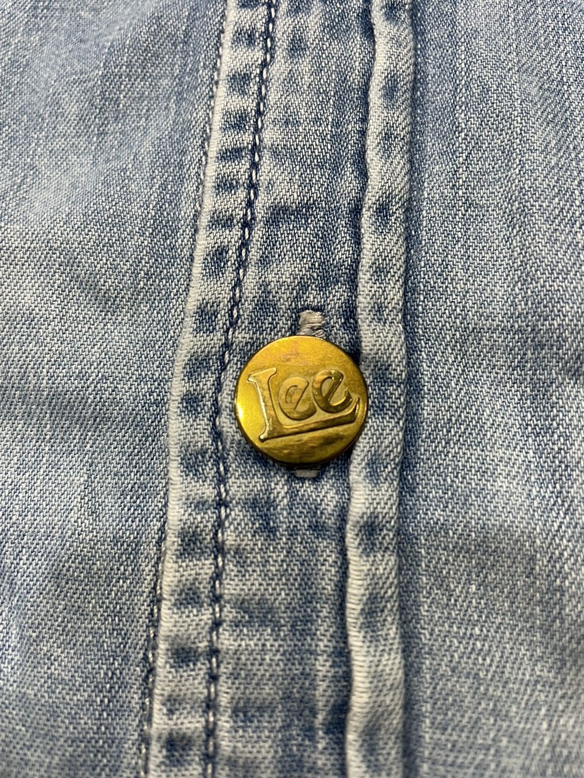 Lee × Vintage Lee Women Vintage Denim Faded Worker Jacket Size S / US 4 / IT 40 - 6 Thumbnail