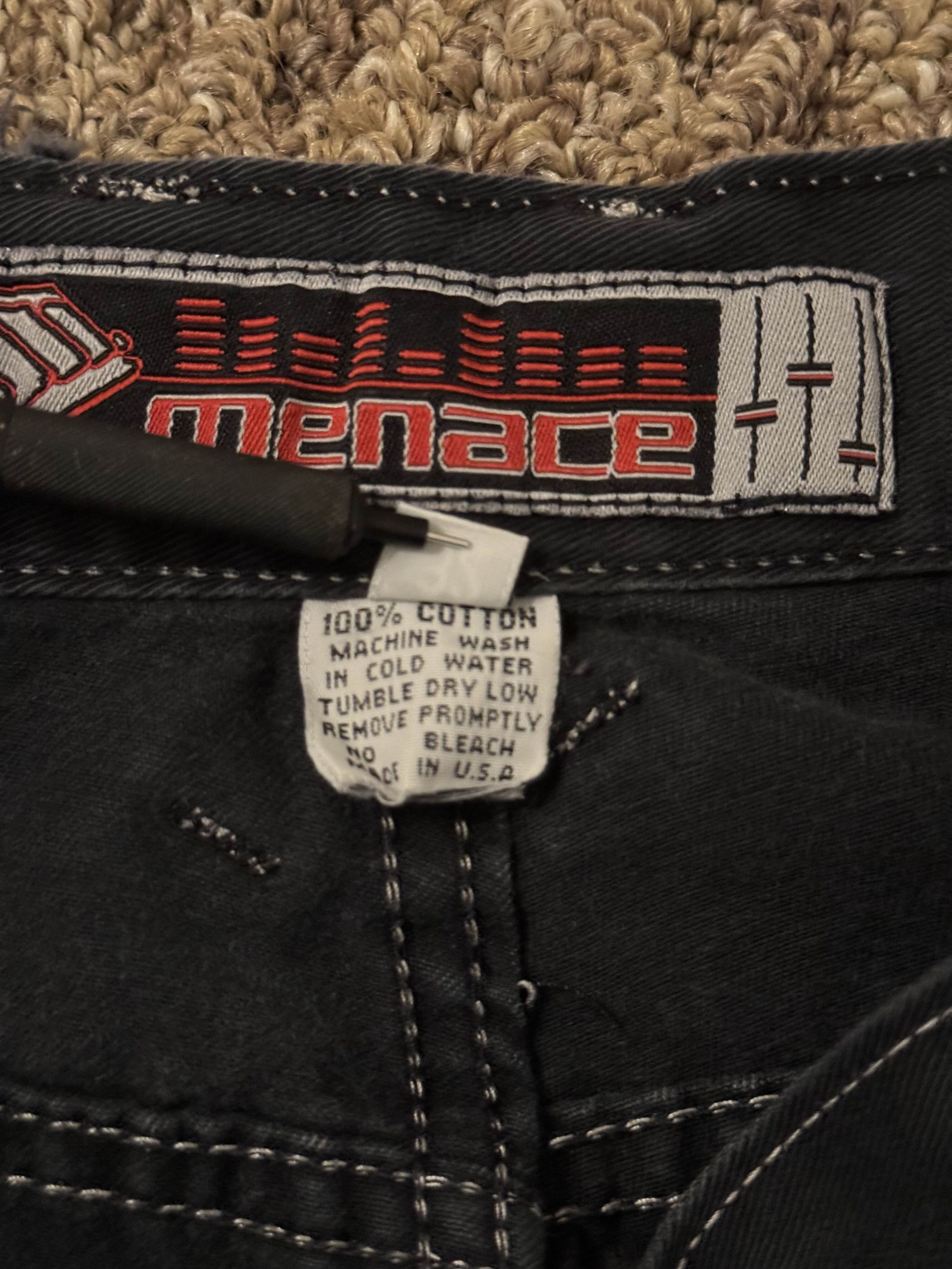 Menace RARE Vintage Menace Bondage Rave Pants Size US 32 / EU 48 - 5 Thumbnail