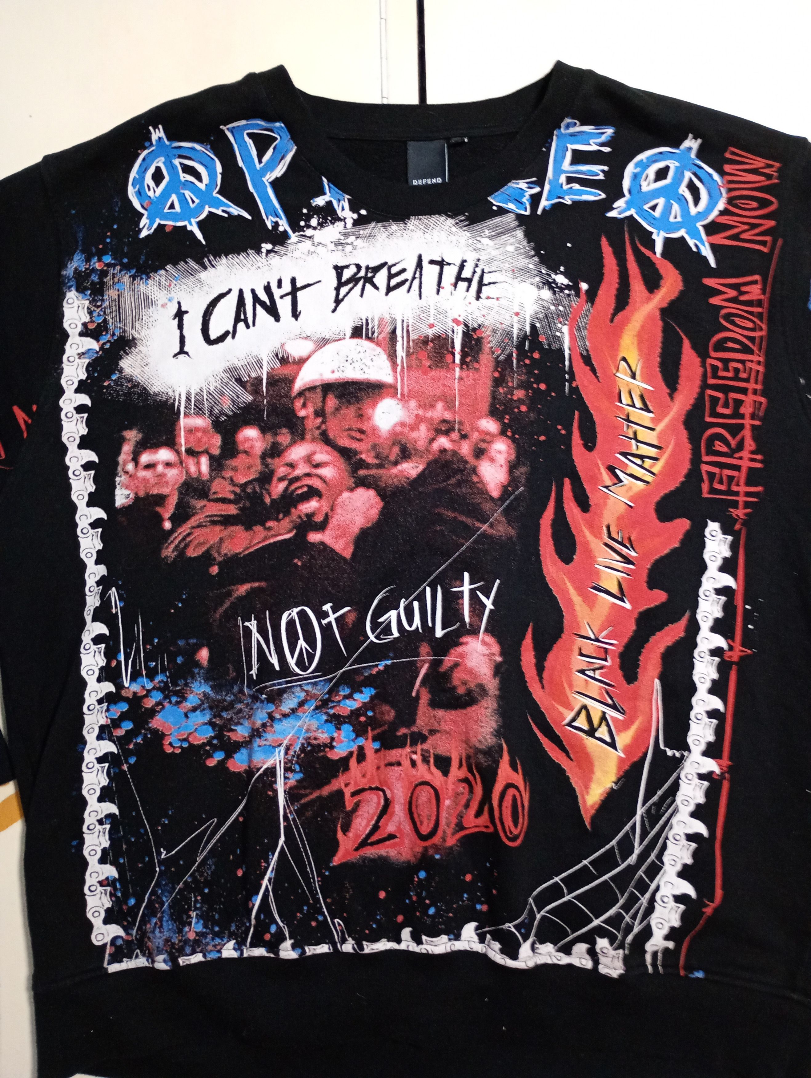 DEFEND PARIS Defend Paris Ideal Breath AO Graphic Sweatshirt Size US XXL / EU 58 / 5 - 4 Thumbnail