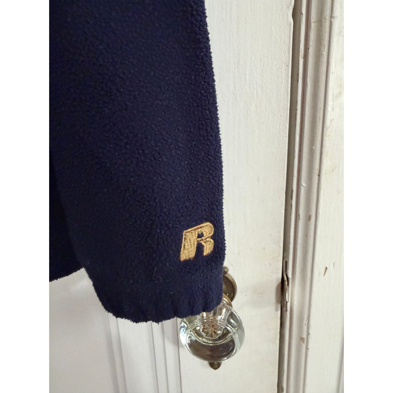 Russell Athletic Vintage Notre Dame Fighting Irish Fleece 1/4-Zip Size XXLT Size US XXL / EU 58 / 5 - 3 Thumbnail
