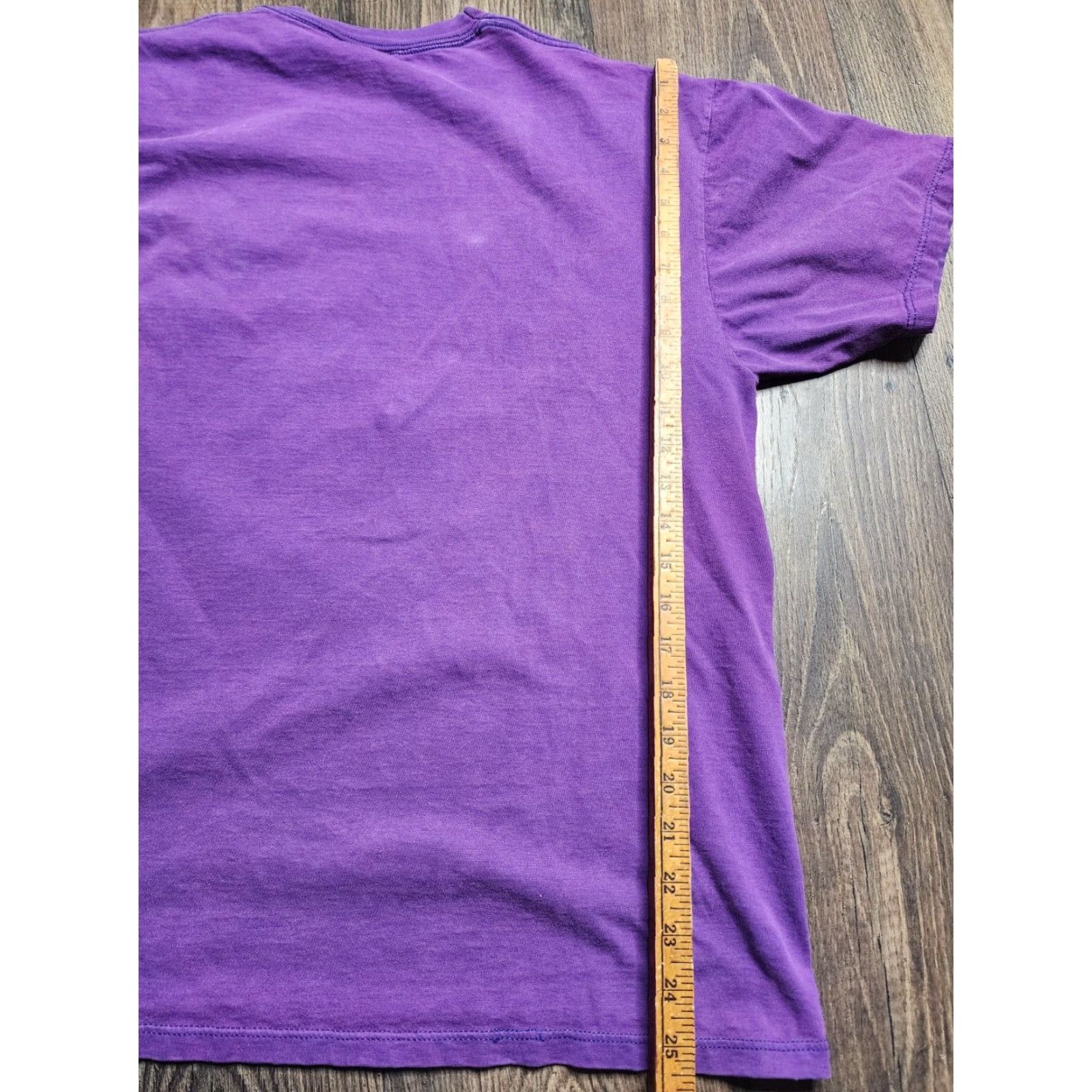 Disney VINTAGE Disney Men T-Shirt Mickey Mouse Cartoon 90s Short Sleeve Purple Cotton Large Size US L / EU 52-54 / 3 - 5 Thumbnail