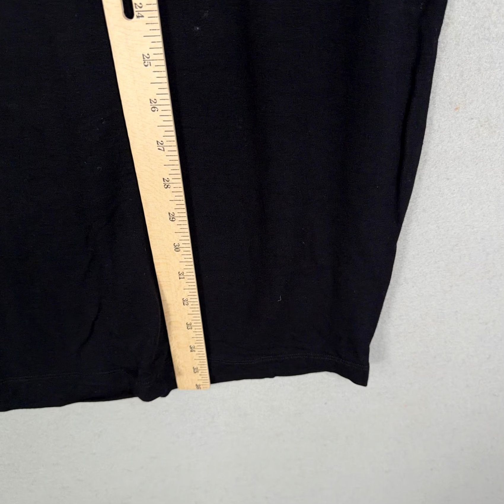 Eileen Fisher Eileen Fisher Dress Womens XS Black V-Neck Short Sleeve Jersey T-Shirt Dress Size XS / US 0-2 / IT 36-38 - 7 Thumbnail