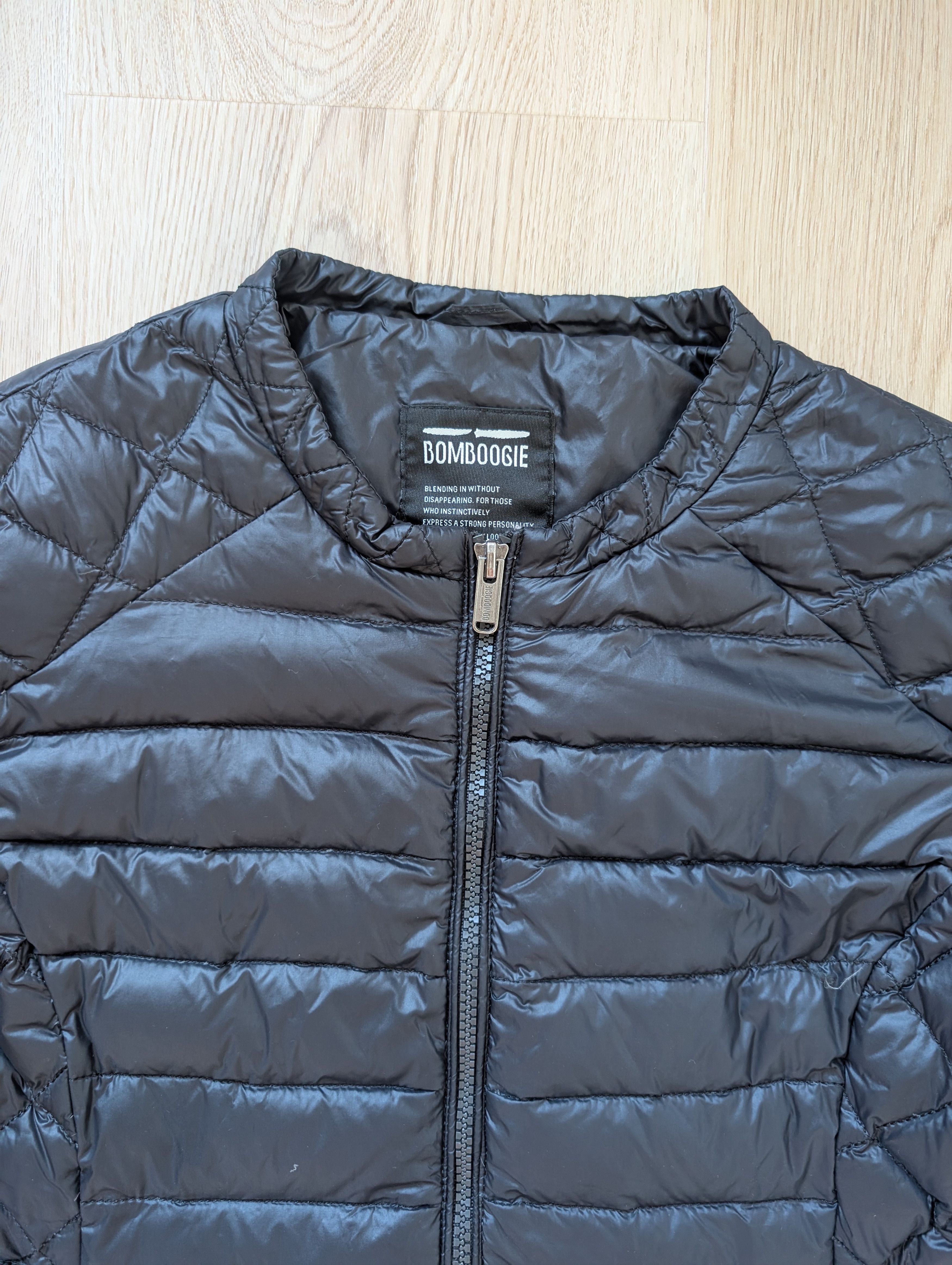 Bomboogie Bomboogie Pure Down Nylon Puffer Lightweight Jacket Quilted Size L / US 10 / IT 46 - 2 Thumbnail