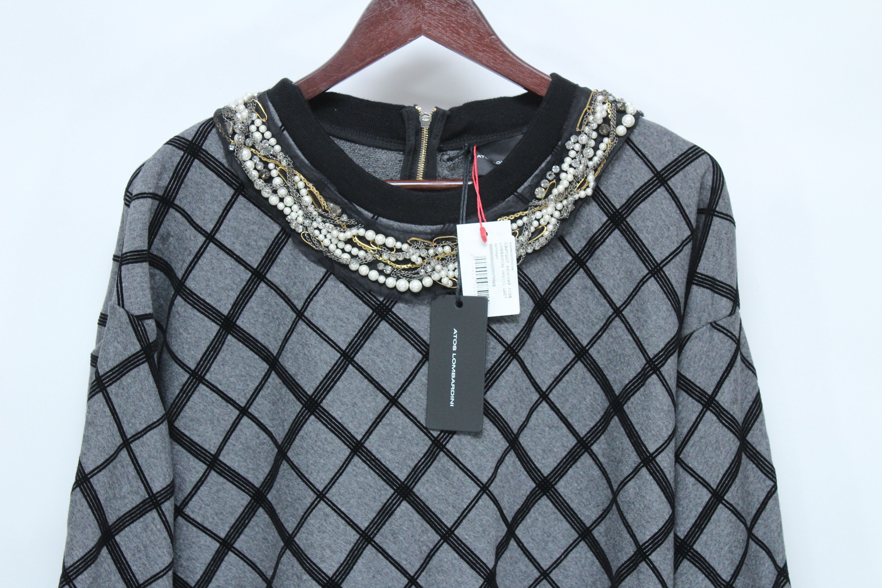 Vintage Atos Lombardini Sweater Womens Size 44 New Authentic Size M / US 6-8 / IT 42-44 - 4 Thumbnail