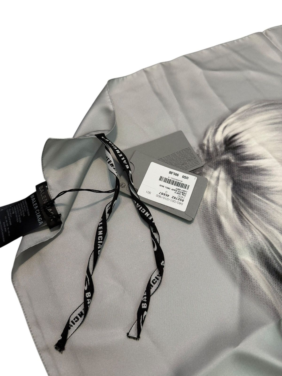 Balenciaga Britney Spears Silk Flag Size ONE SIZE - 7 Thumbnail