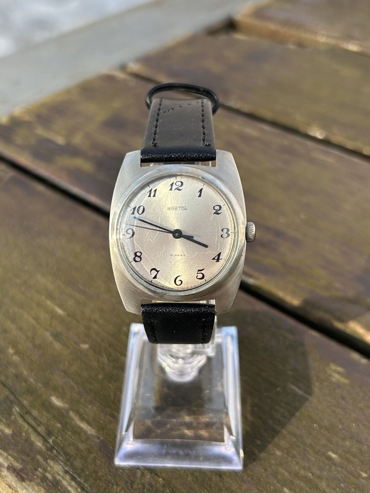 Vintage Vintage Watch Soviet USSR Mechanical Wostok Hand Winding Size ONE SIZE - 11 Thumbnail