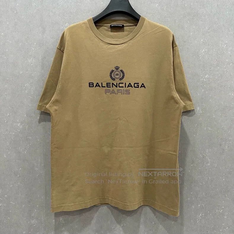 Balenciaga Balenciaga Wheat Pattern Short Sleeve Size US M / EU 48-50 / 2 - 1 Thumbnail