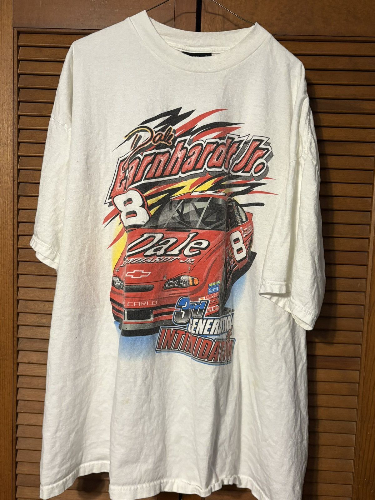 Chase Authentics Y2K Dale Earnhardt Jr NASCAR Shirt Size 2XL Size US XXL / EU 58 / 5 - 1 Thumbnail