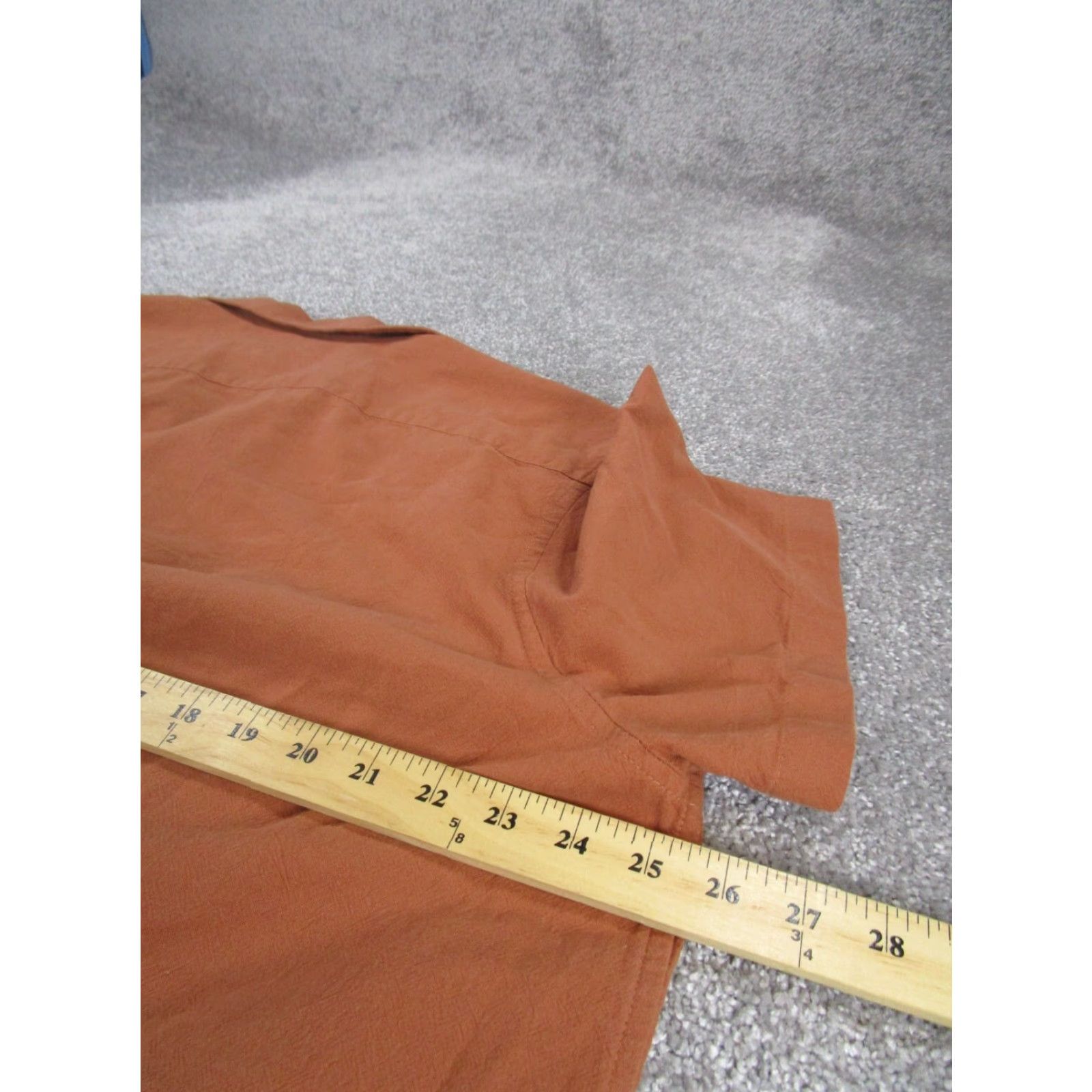 Madewell VINTAGE Madewell Shirt Mens XL Brown Button-Up Short Sleeve Collared Stains Mens Size US XL / EU 56 / 4 - 5 Thumbnail