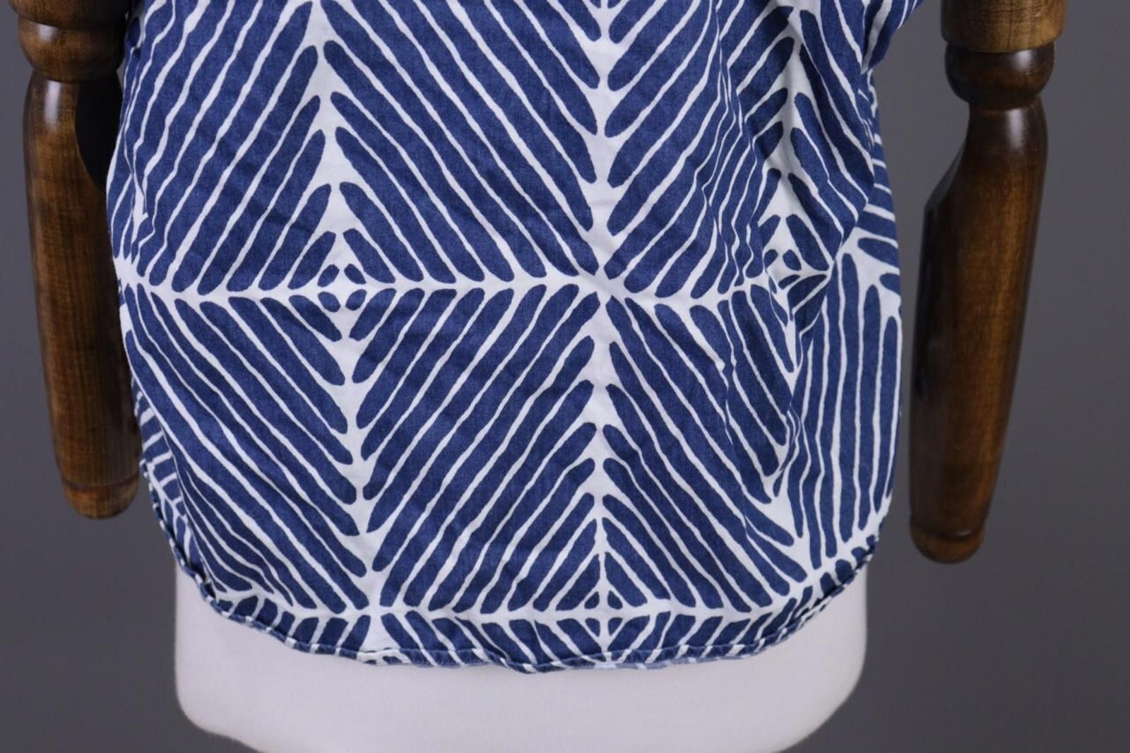 Marimekko Marimekko Blue Striped Lagnelook Summer Blouse Shirt Size XS Size XS / US 0-2 / IT 36-38 - 10 Thumbnail