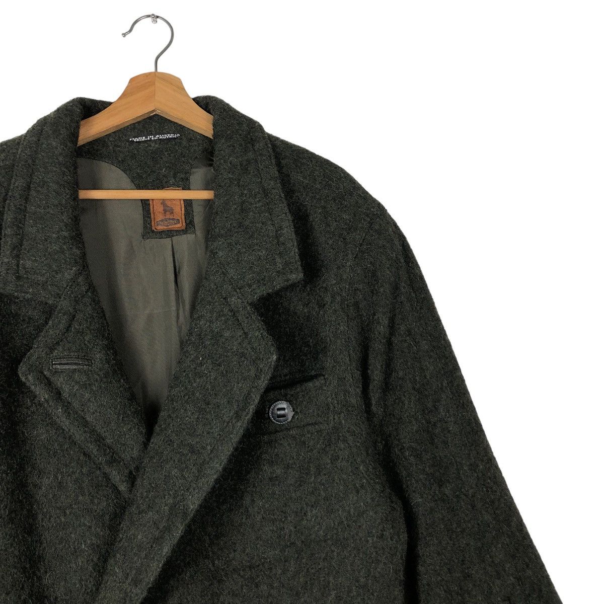 Japanese Brand 🔥90’s Vintage Wool Mohair Double Breast Jacket Steinbock Size US M / EU 48-50 / 2 - 5 Thumbnail