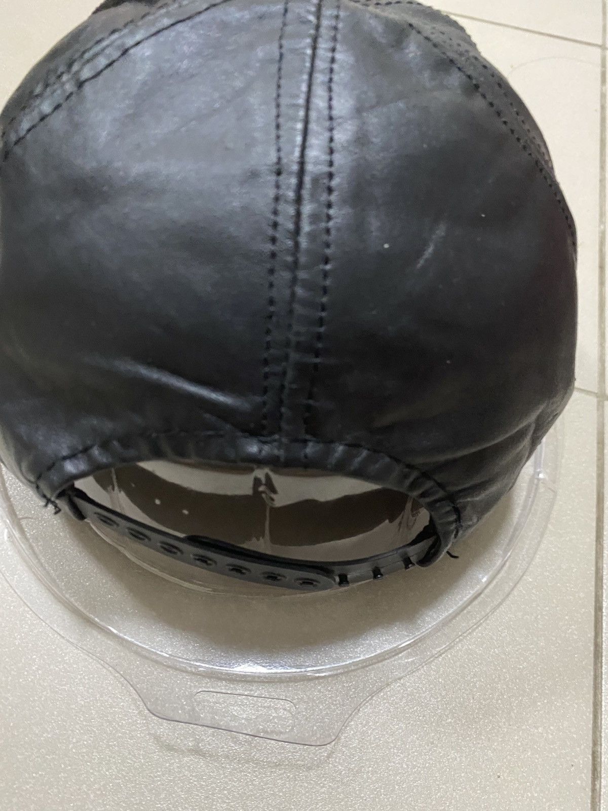 Fila Vintage 1970s FILA Genuine Leather Snapback Cap – Made in US Size ONE SIZE - 3 Thumbnail