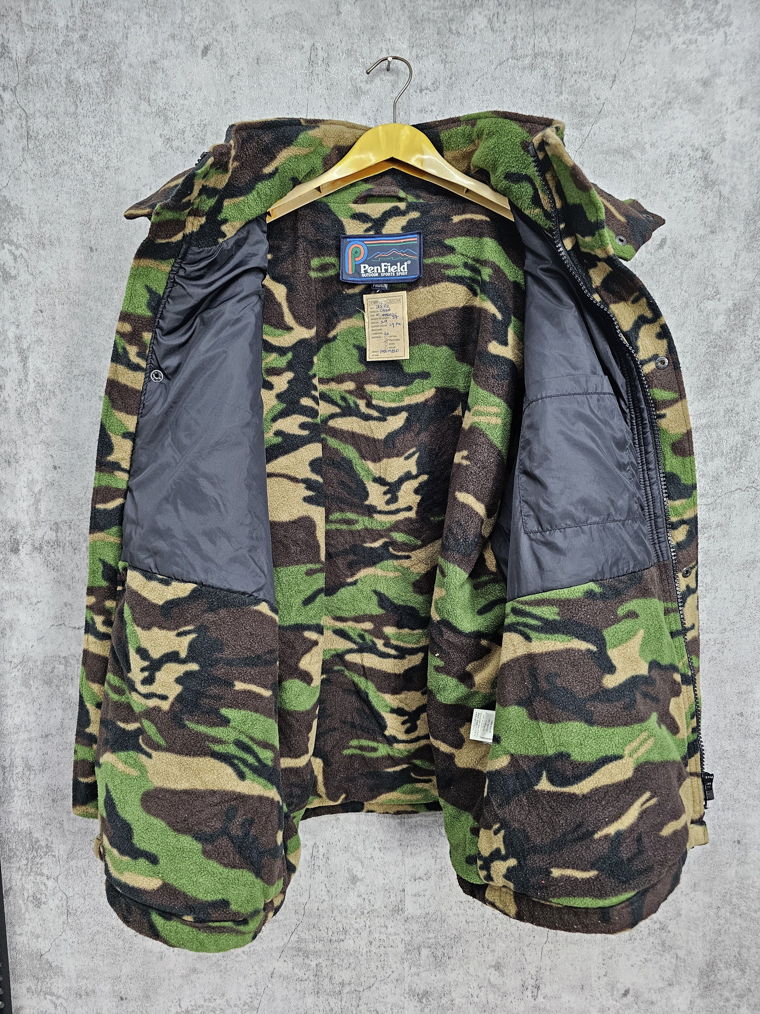 Other Vtg PENFIELD Camouflage Military Fleece Hunting Jacket J0042 Size US M / EU 48-50 / 2 - 10 Thumbnail