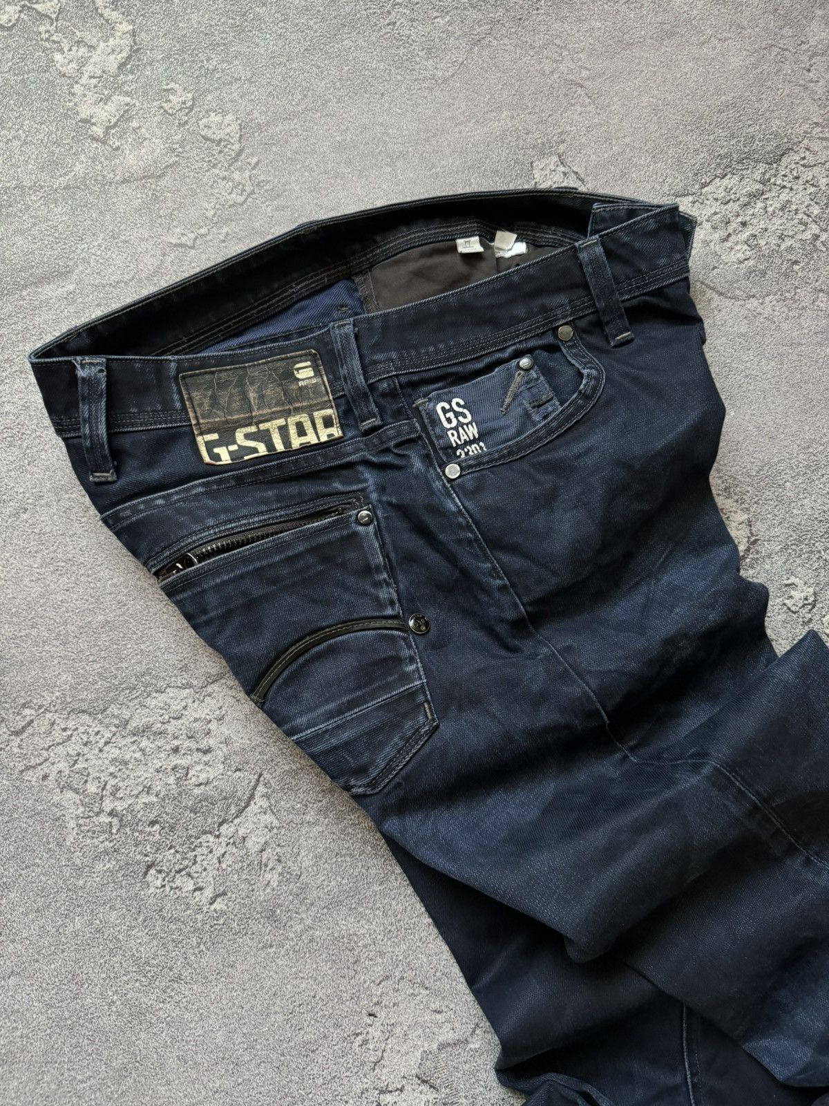 G-Star G star raw 32/32 denim pant trouser Jean chino distressed Size US 32 / EU 48 - 15 Thumbnail