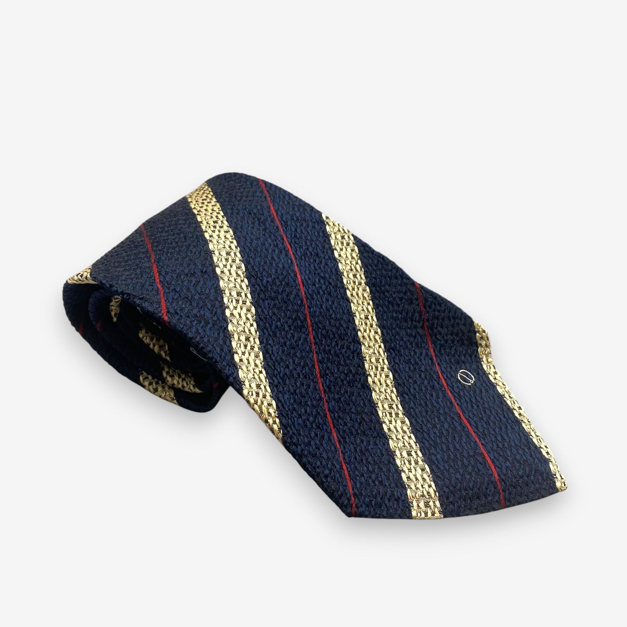 Alfred Dunhill Vintage Alfred Dunhill SILK Necktie Cravate Pure Silk Size ONE SIZE - 1 Thumbnail