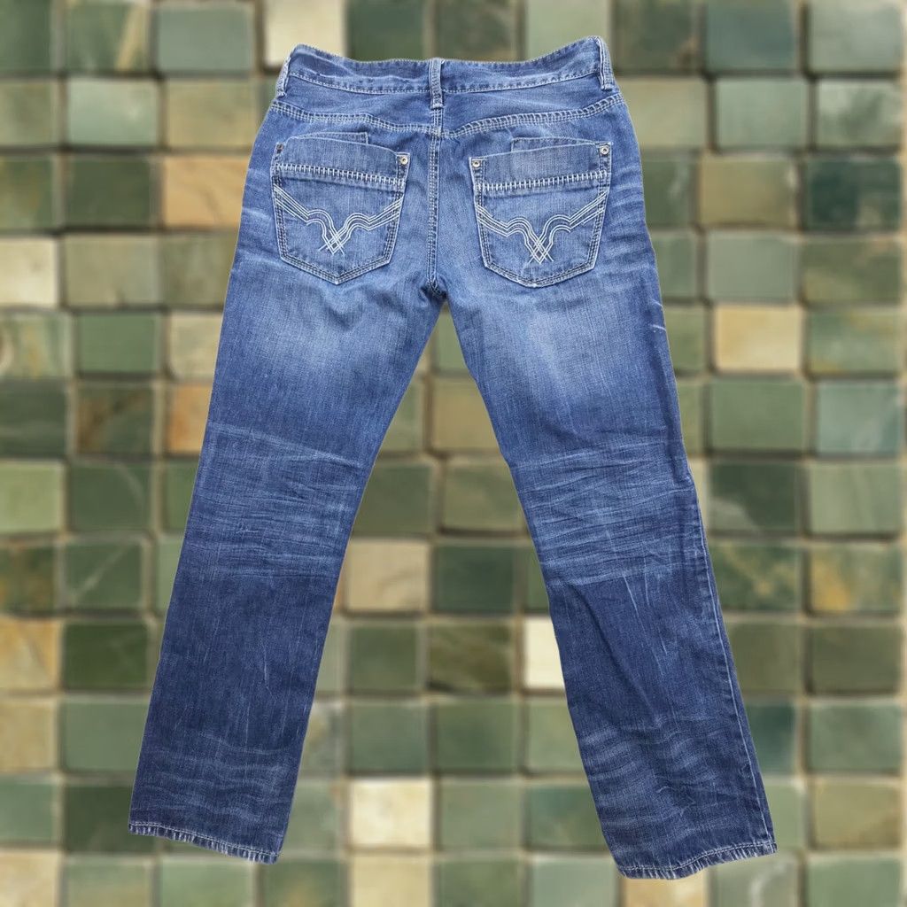Vintage INC International Concepts Berlin Slim Straight Jeans Mens 32 x 30 Dark Wash Blue Denim 5-Pocket Logo Size US 32 / EU 48 - 1 Thumbnail
