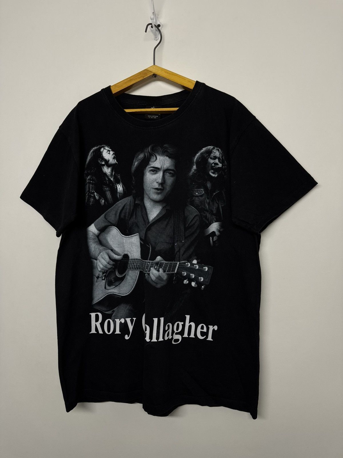 Vintage Vintage Y2k Rory Gallagher Rock Band T-Shirt Size US L / EU 52-54 / 3 - 6 Thumbnail