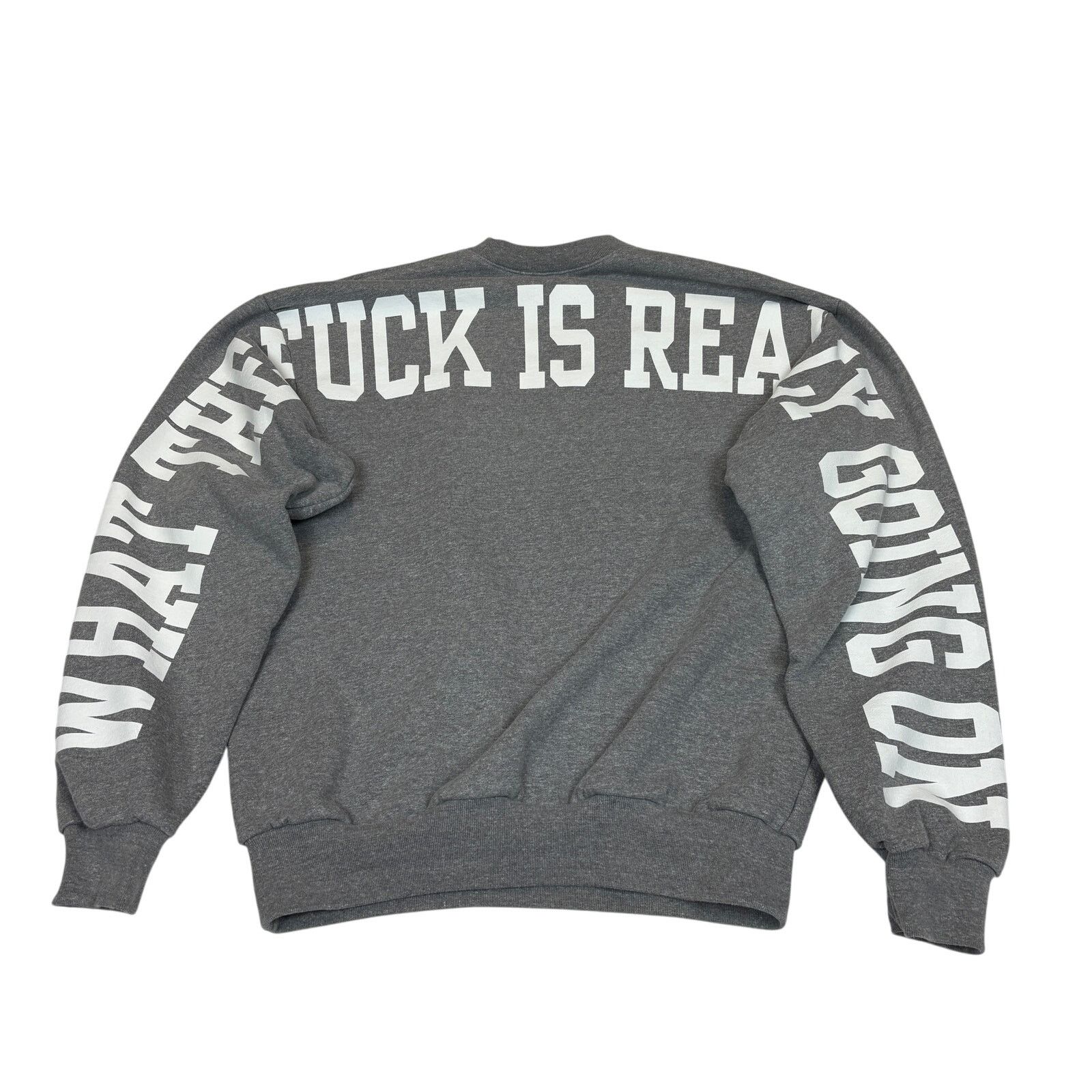 Freshjive Freshjive WTFIRGO Oversized Sweatshirt Men's Medium Size US M / EU 48-50 / 2 - 1 Thumbnail