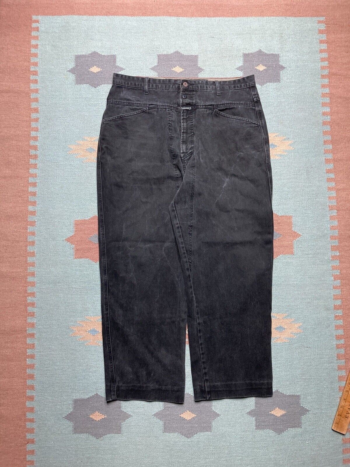 Marithe + Francois Girbaud × Vintage y2k baggy jeans marithe Francois girbaud grunge skater 38x29 Size US 38 / EU 54 - 6 Thumbnail