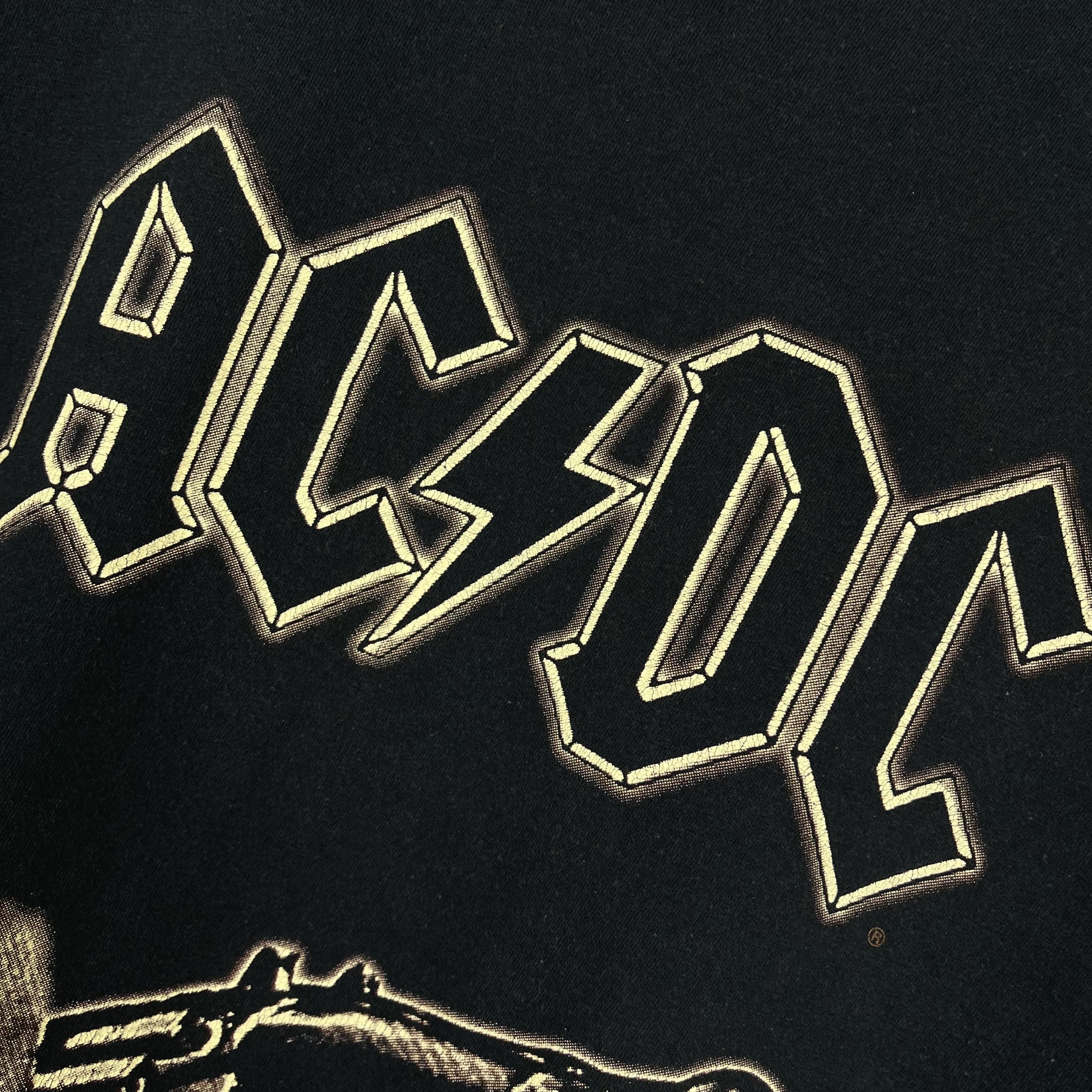 Band Tees Vintage AC/DC For Those About To Rock Band T Shirt 1999 Size US M / EU 48-50 / 2 - 9 Thumbnail