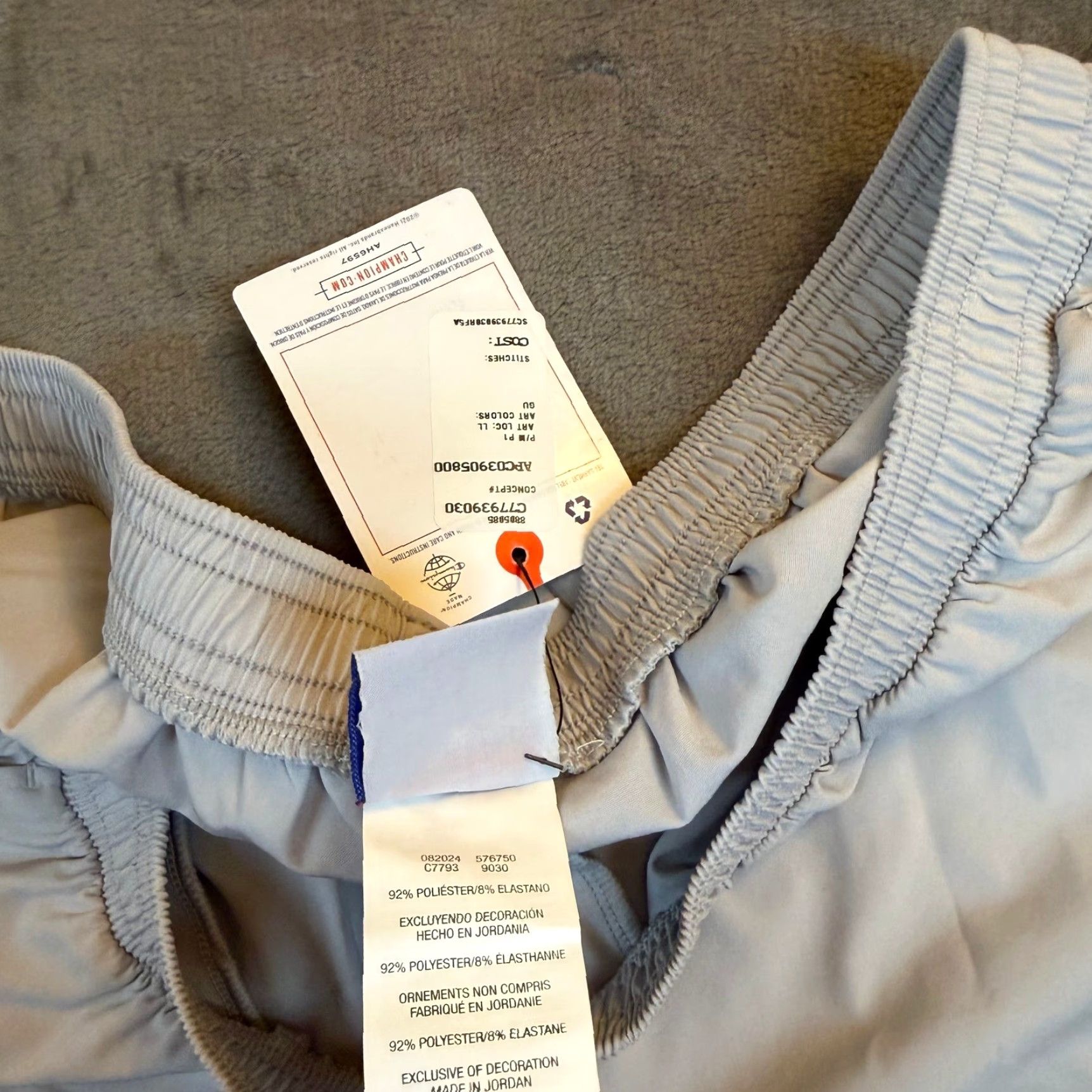 Champion Champion Atlantis Athletic Shorts Womens Medium Gray Dolphin Hem NWT Size 32" / US 10 / IT 46 - 5 Thumbnail