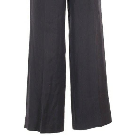 Armani Collezioni Dress Pants 6 Gray Flat Front High-rise St