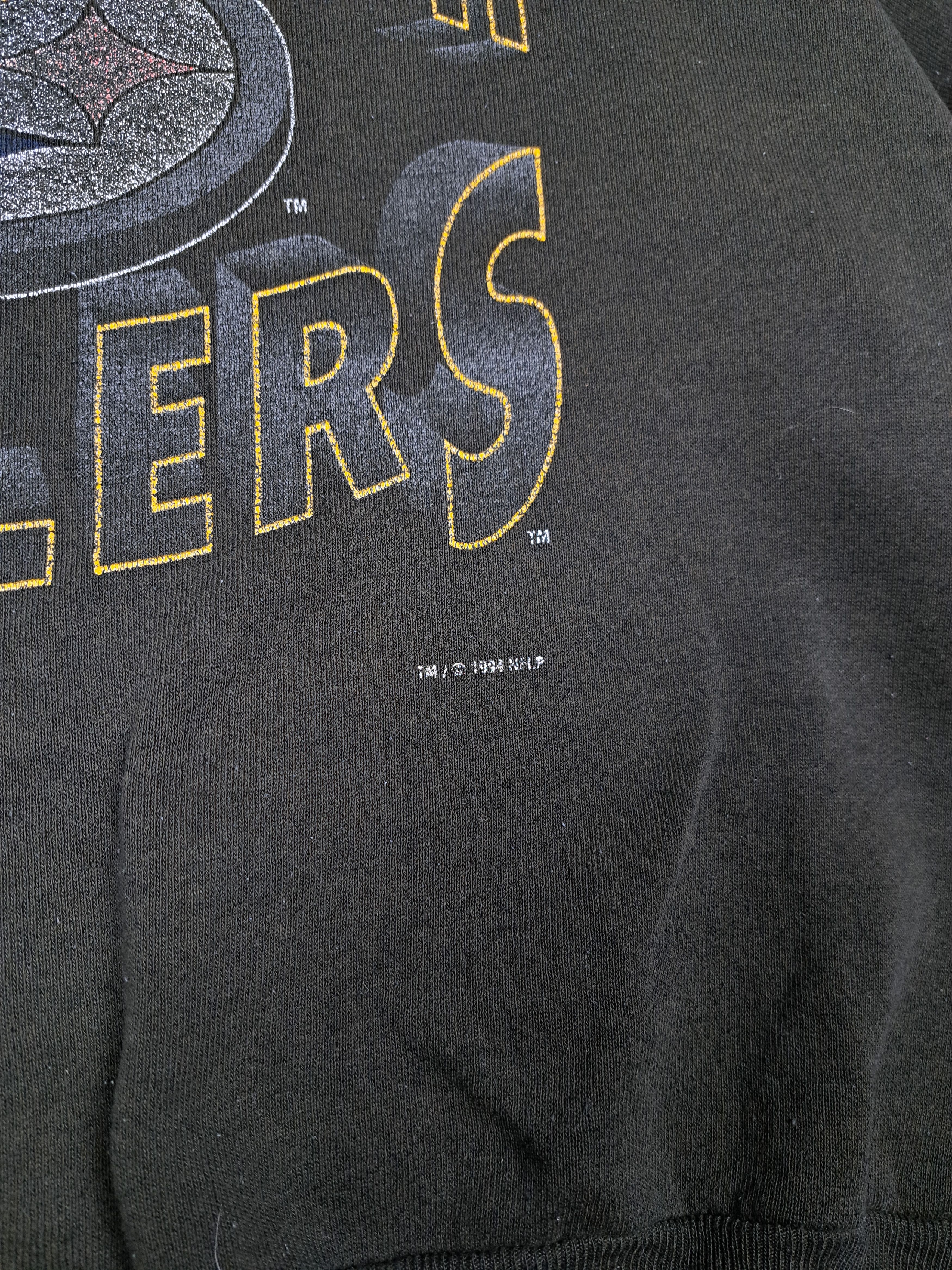 Vintage 1994 Pittsburgh Steelers NFL Sweatshirt Worn To Perfection Size US XL / EU 56 / 4 - 3 Thumbnail
