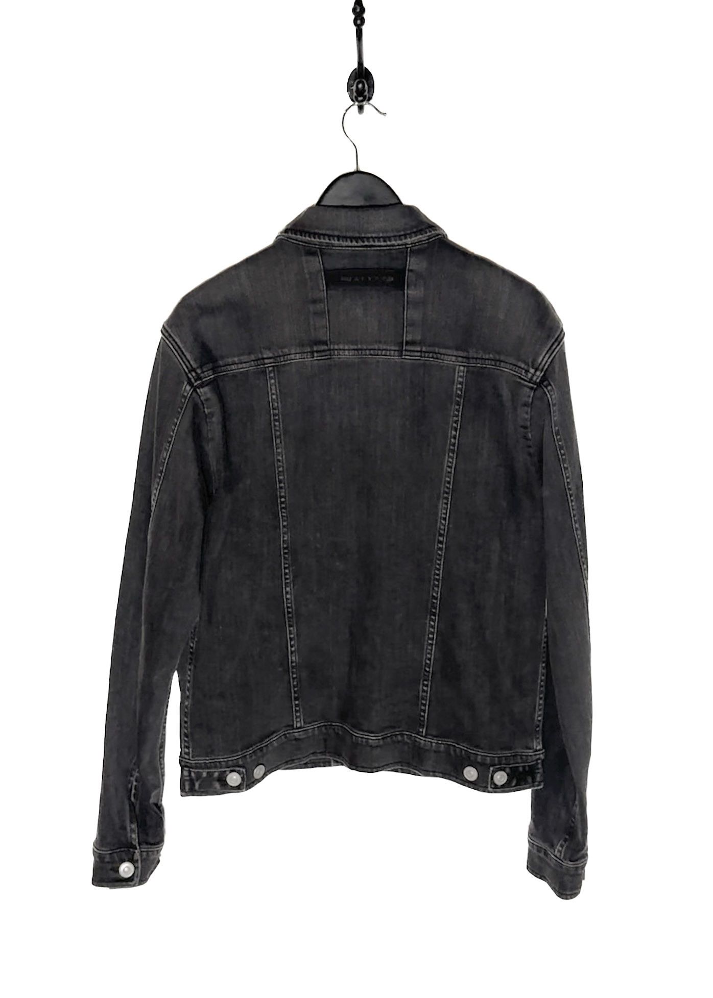 1017 ALYX 9SM 1017 ALYX 9SM Metal Logo Black Denim Jacket Size US L / EU 52-54 / 3 - 3 Thumbnail